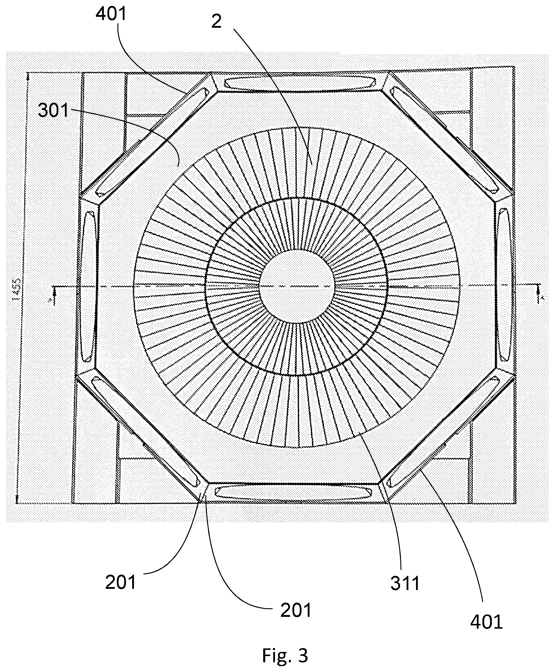 Patent US12097992 Figure 3 – Container for the storage and/or fermentation of alcoholic beverages