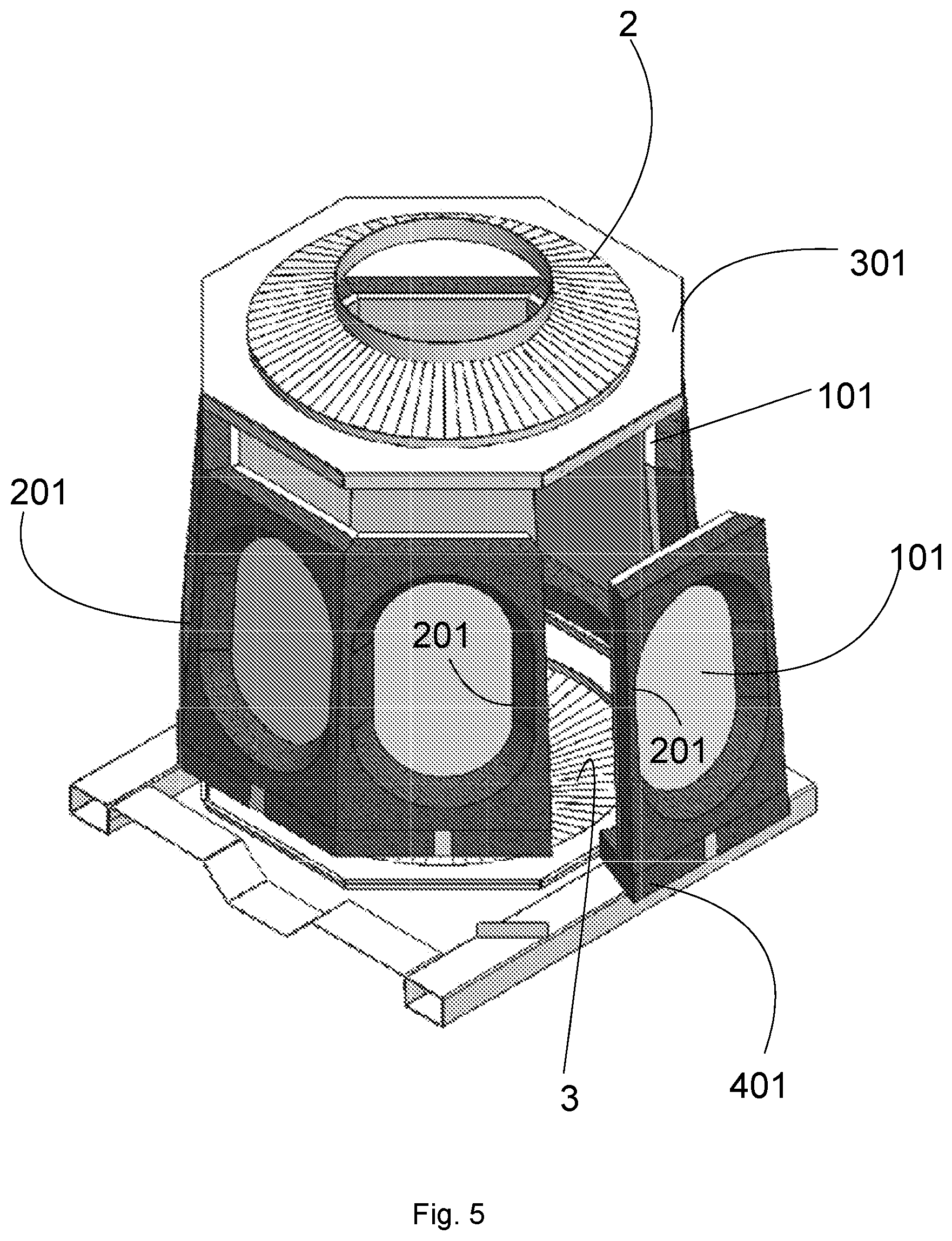 Patent US12097992 Figure 5 – Container for the storage and/or fermentation of alcoholic beverages