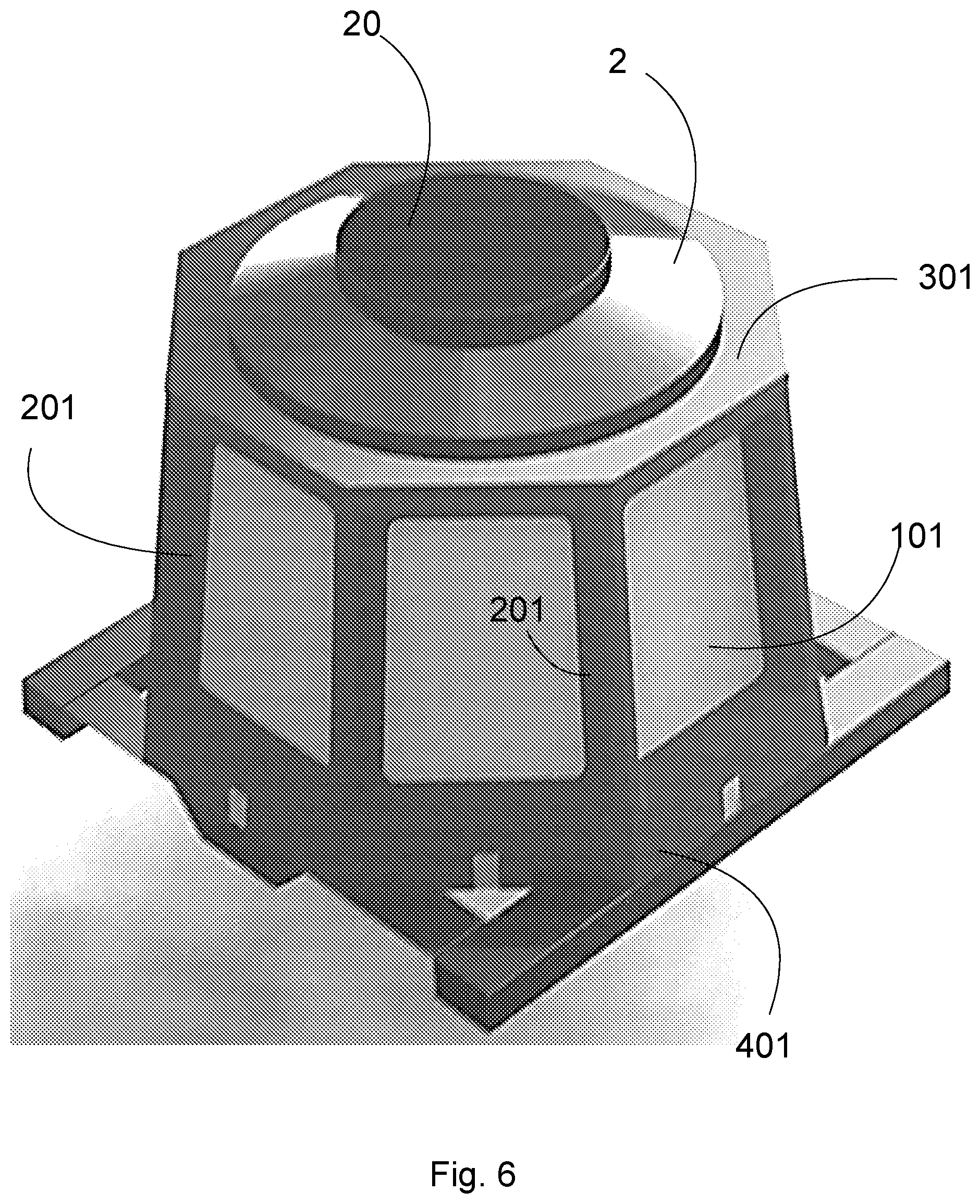 Patent US12097992 Figure 6 – Container for the storage and/or fermentation of alcoholic beverages