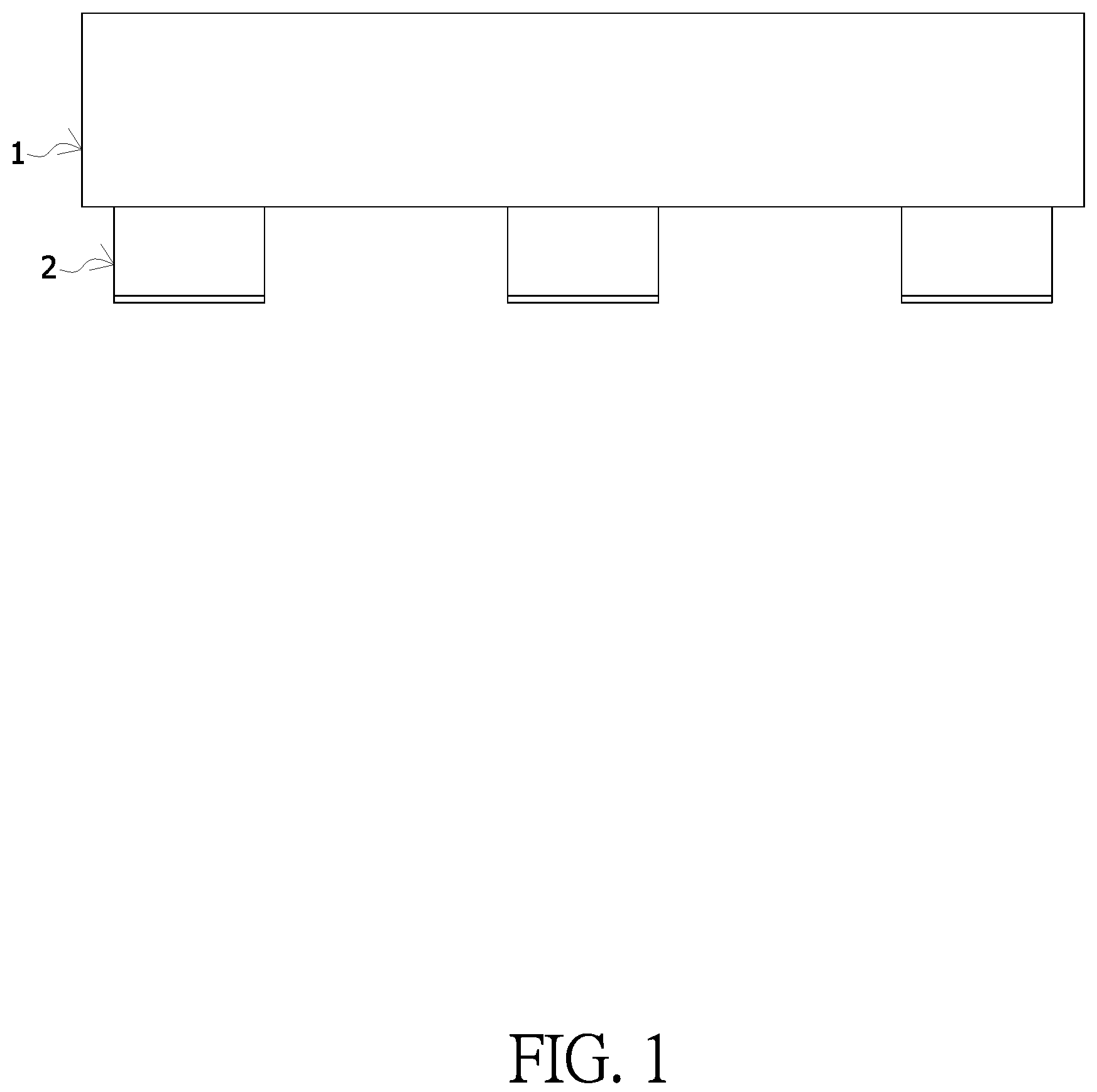 Patent US12097993 Figure 1 – High-strength foam bearing pallet