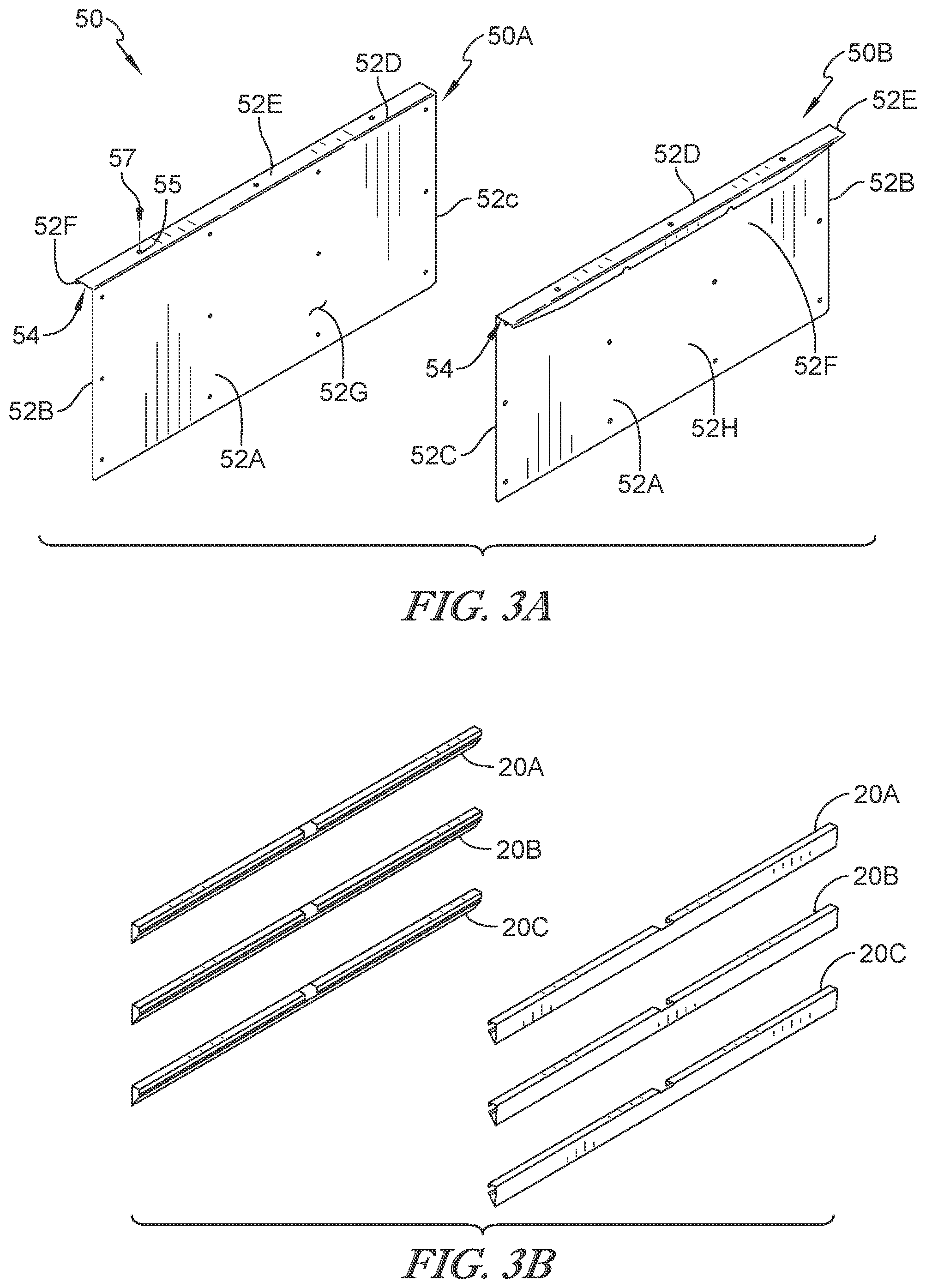 Patent US12097994 Figure 2 – Rail support system for a dunnage container