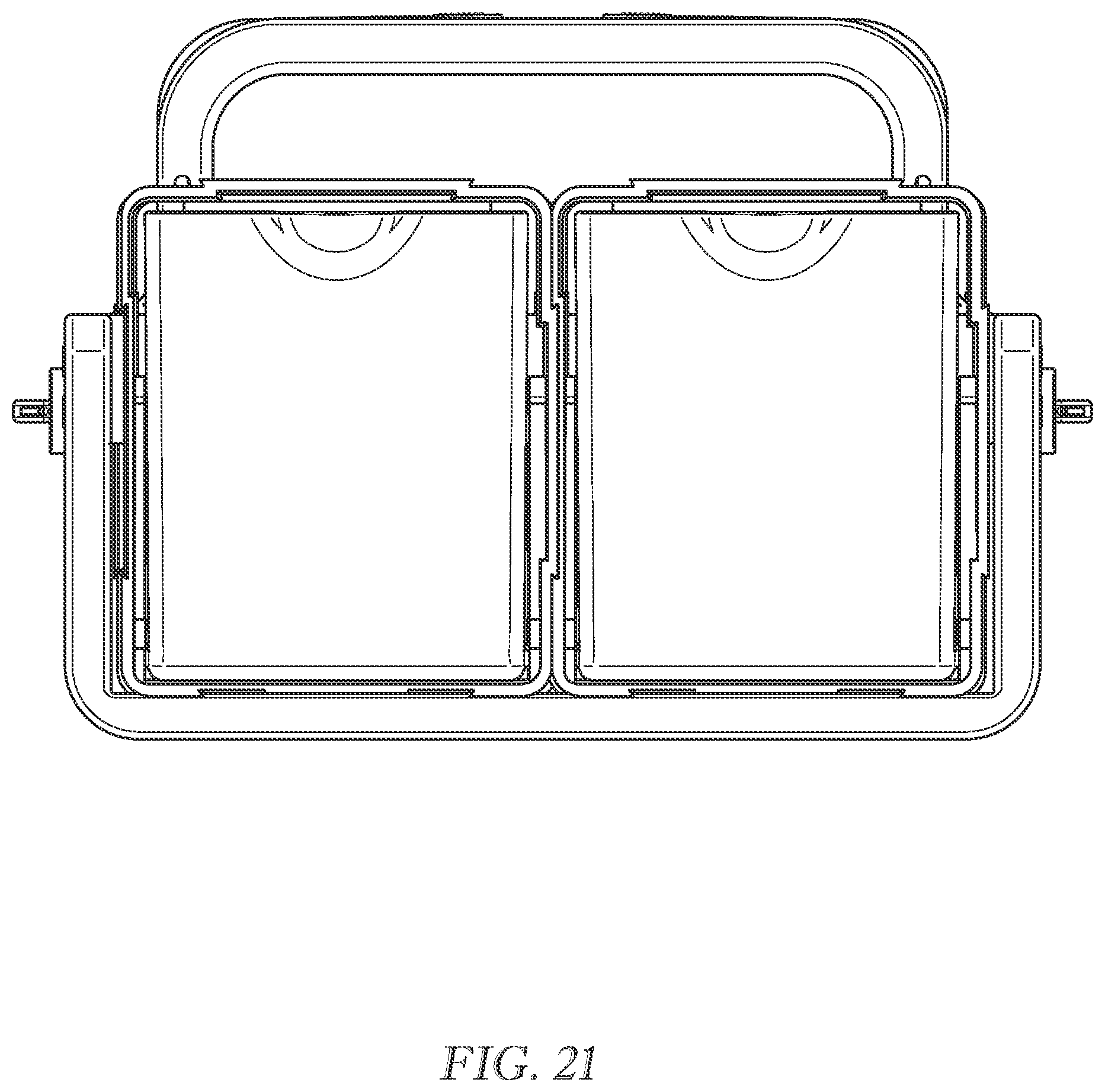 Patent US12097995 Figure 18 – Customizable caddy for tilt bins