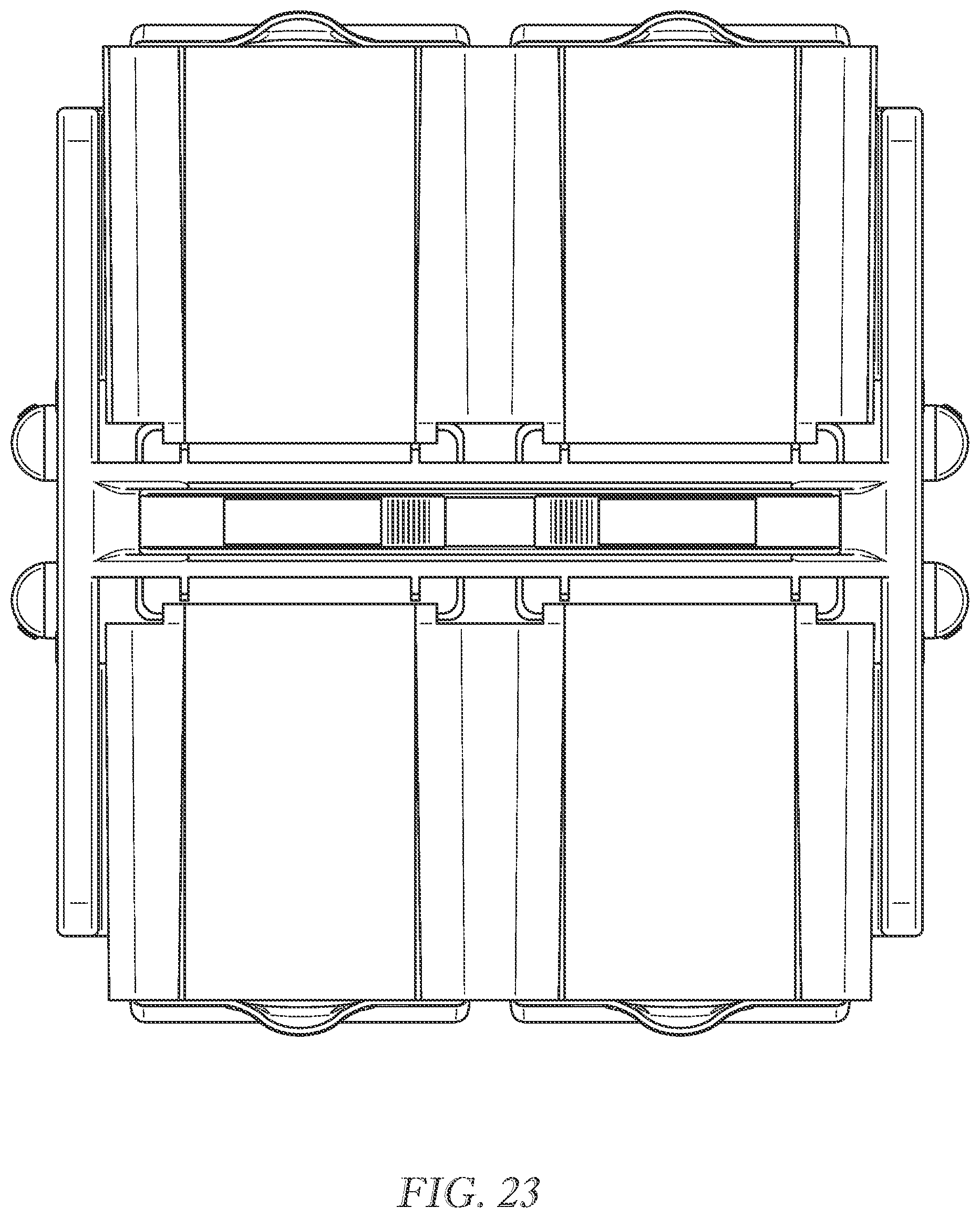 Patent US12097995 Figure 20 – Customizable caddy for tilt bins