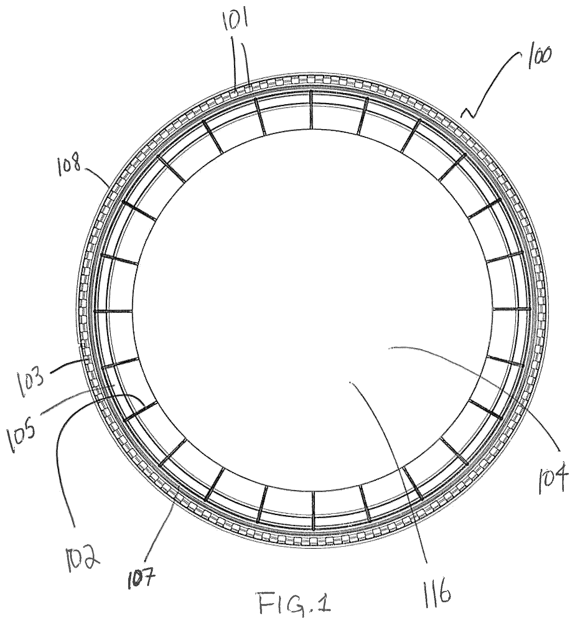Patent US12097999 — Double lock lid with flexible tab — Figure 1
