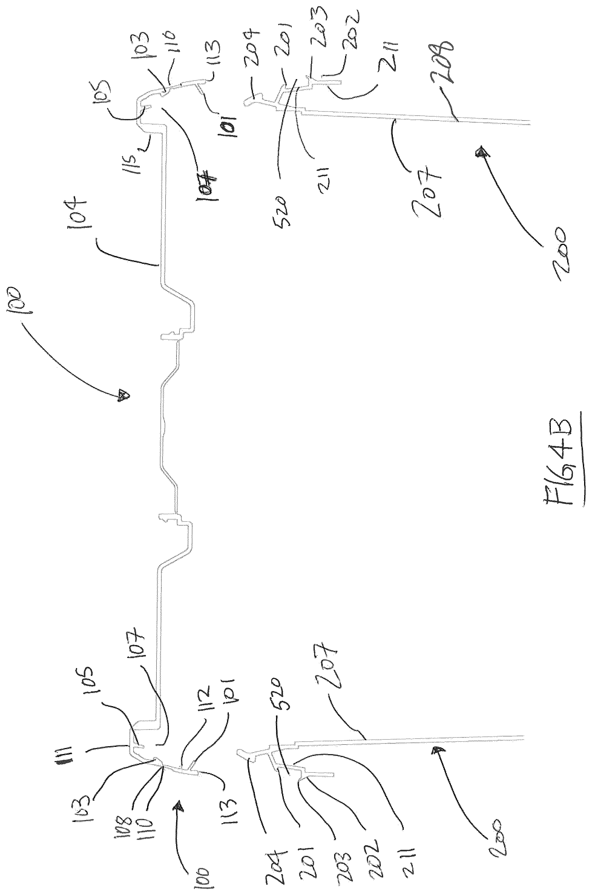 Patent US12097999 Figure 7 – Double lock lid with flexible tab
