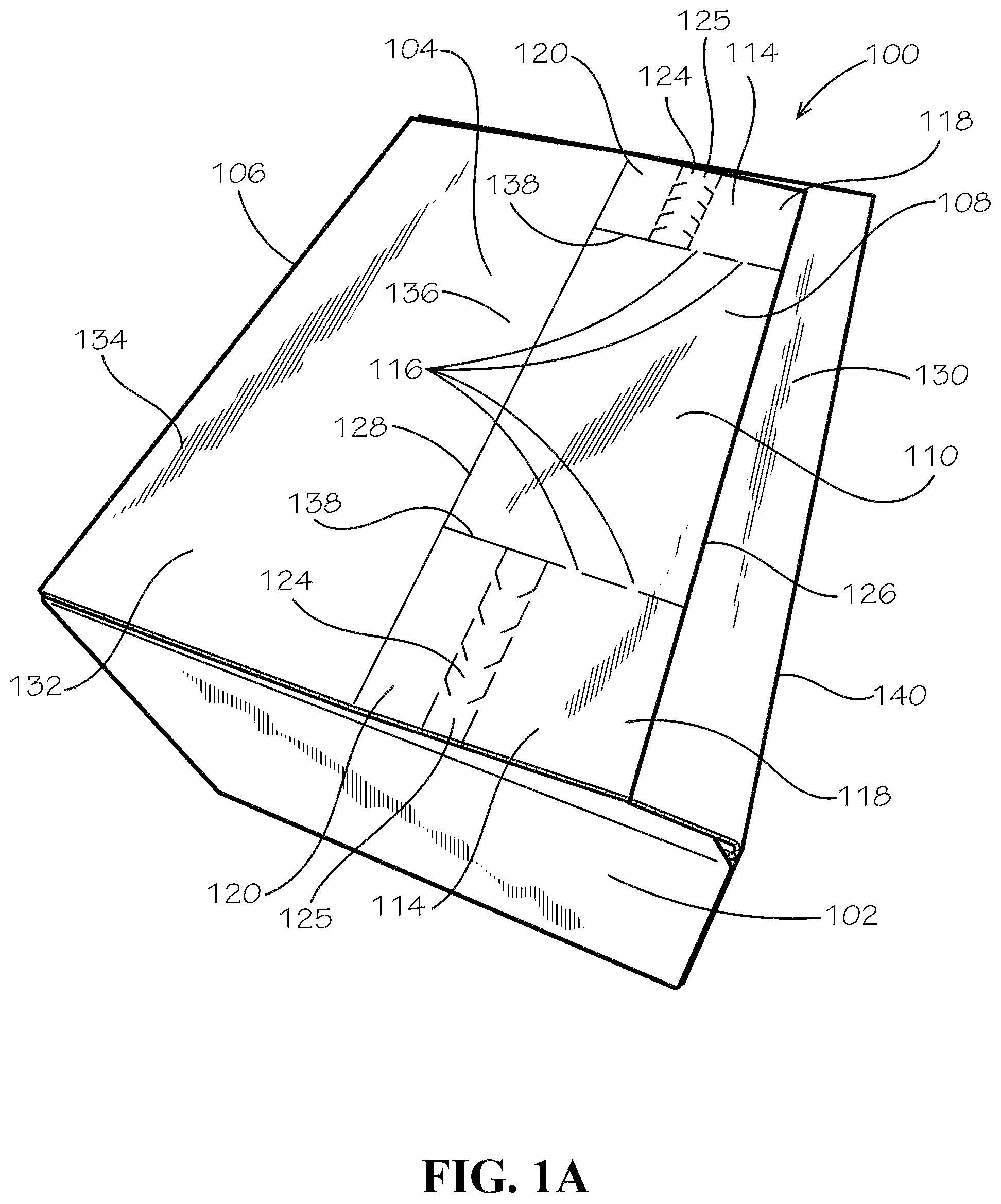 Patent US12098000 Figure 1 – Collapsible box and method therefor