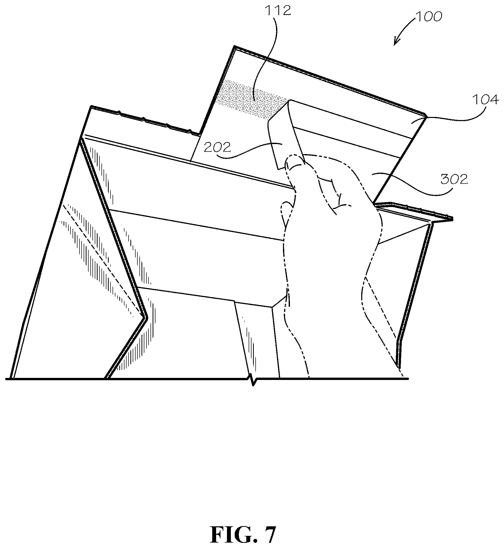 Patent US12098000 Figure 9 – Collapsible box and method therefor