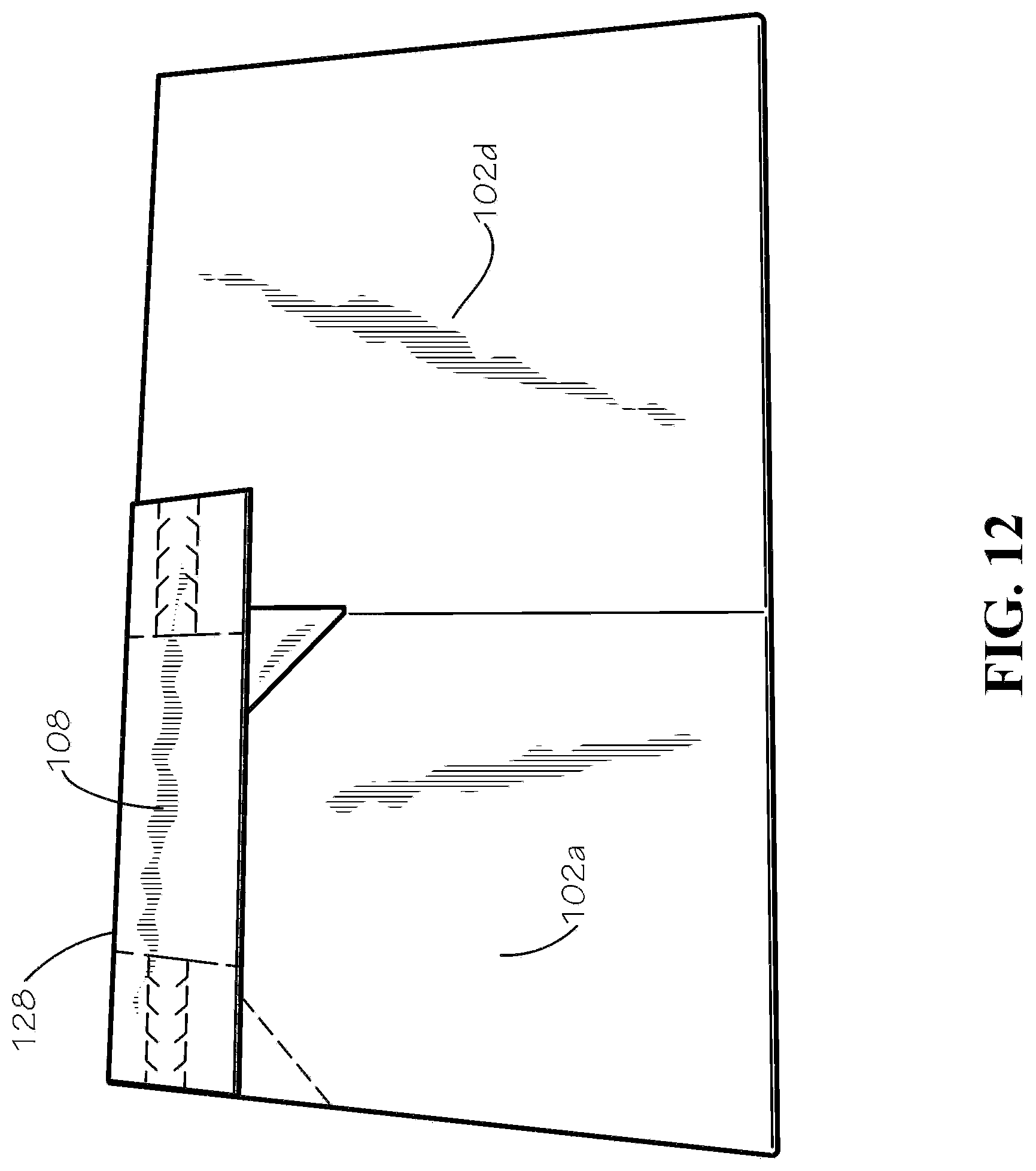 Patent US12098000 Figure 14 – Collapsible box and method therefor