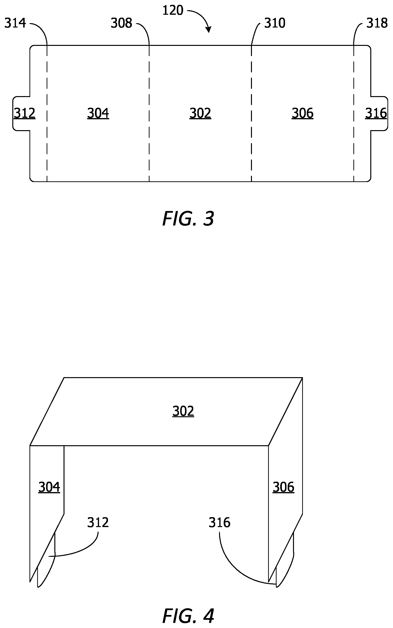 Patent US12098001 Figure 3 – Configurable horizontal divider bridge system