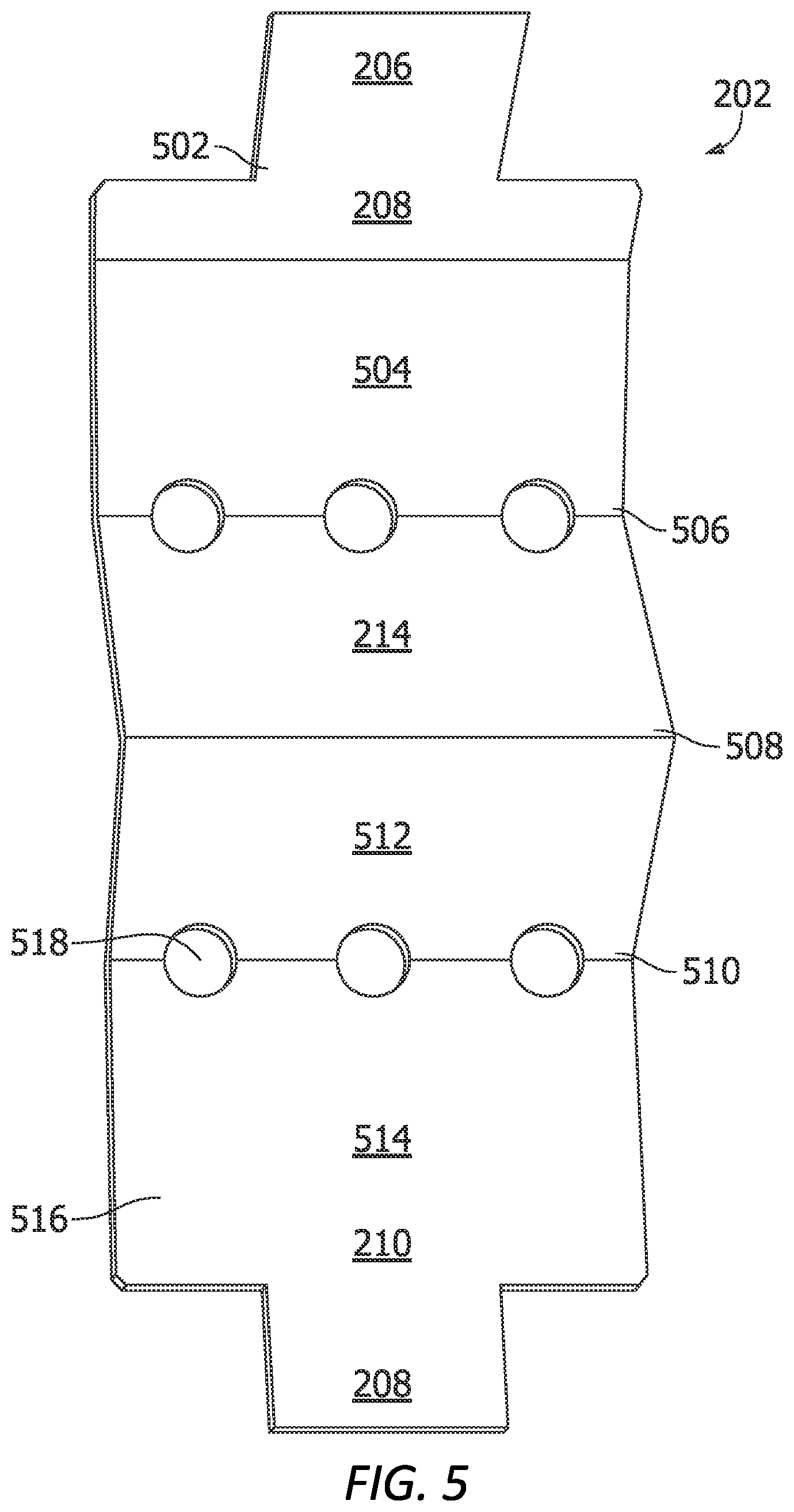 Patent US12098001 Figure 4 – Configurable horizontal divider bridge system