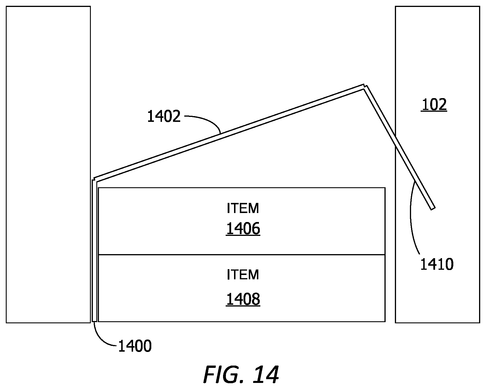 Patent US12098001 Figure 12 – Configurable horizontal divider bridge system