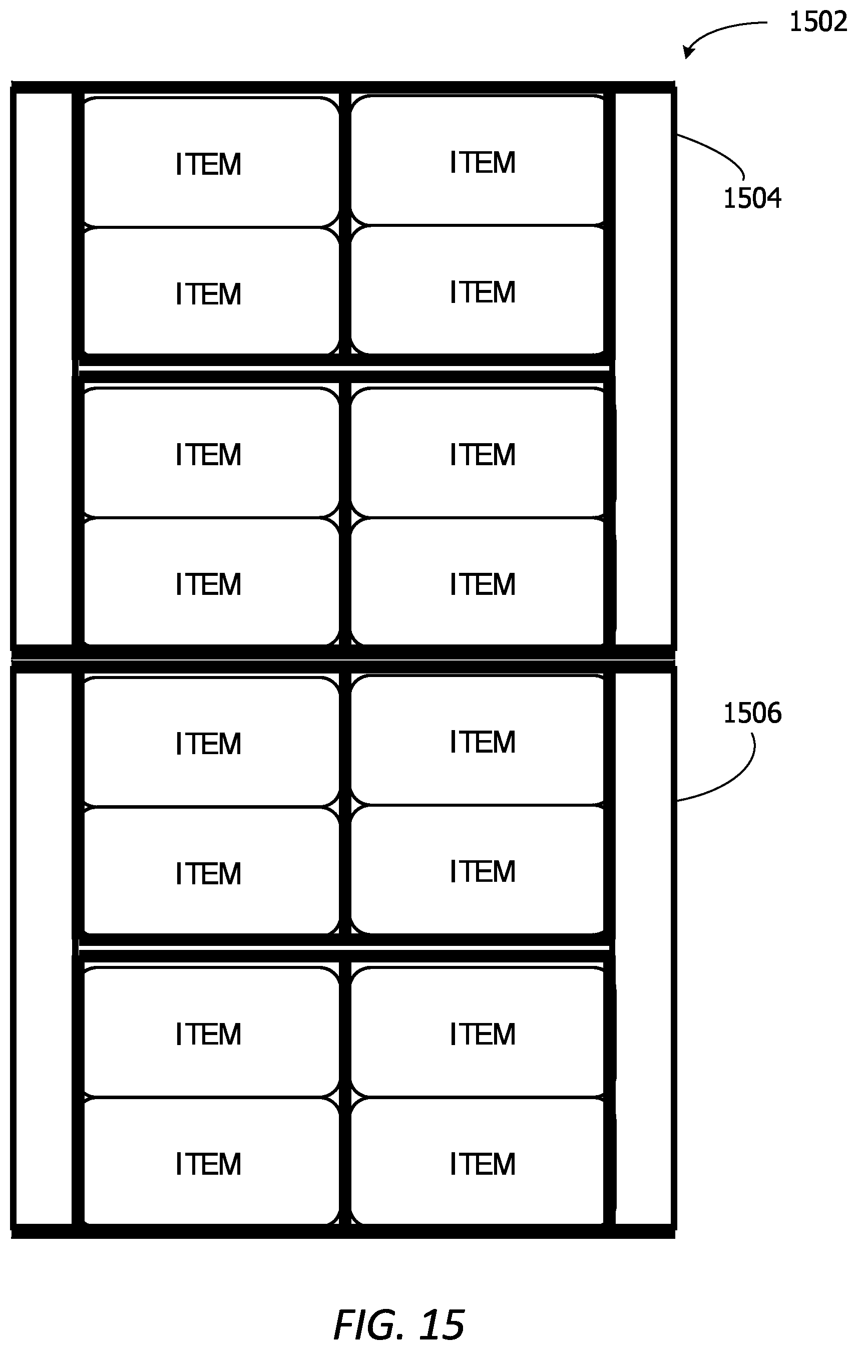 Patent US12098001 Figure 13 – Configurable horizontal divider bridge system