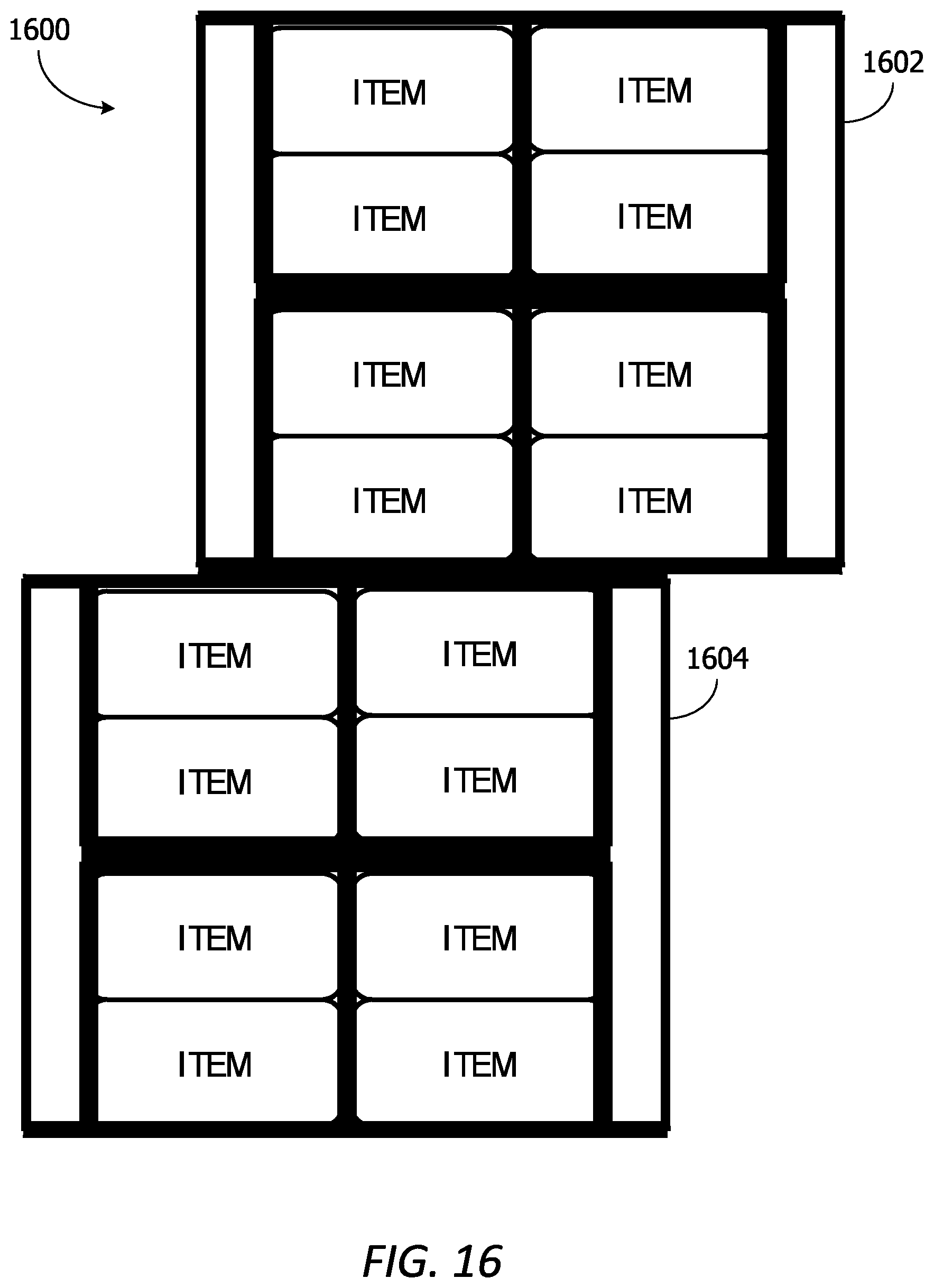 Patent US12098001 Figure 14 – Configurable horizontal divider bridge system