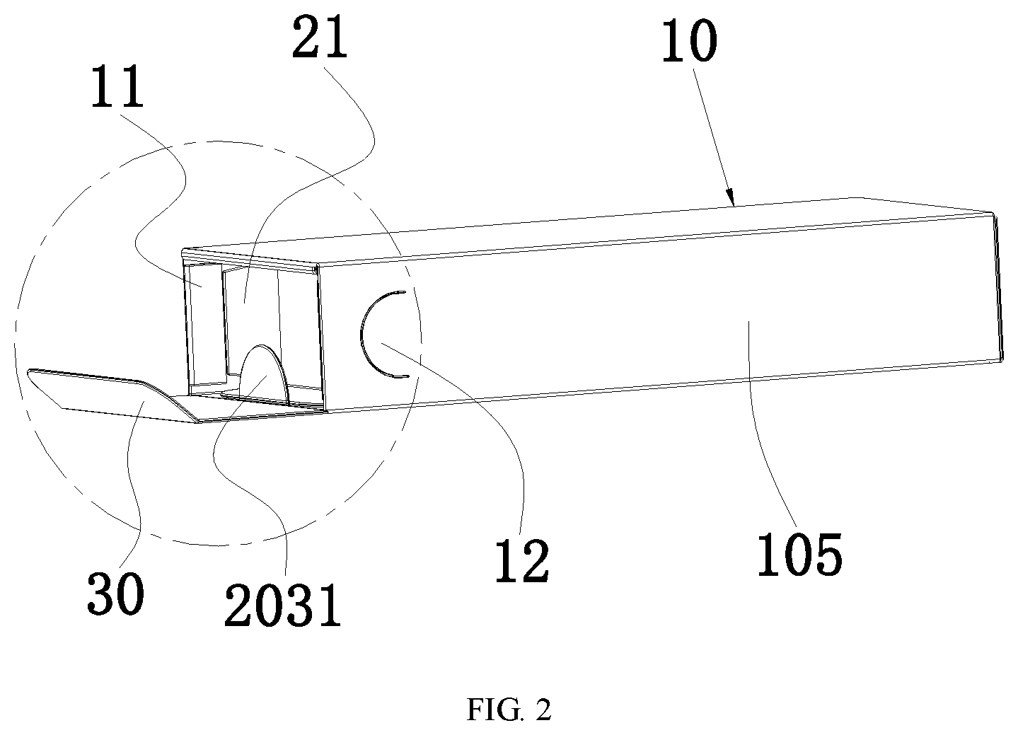 Patent US12098003 Figure 2 – One-piece carton with child-resistant function