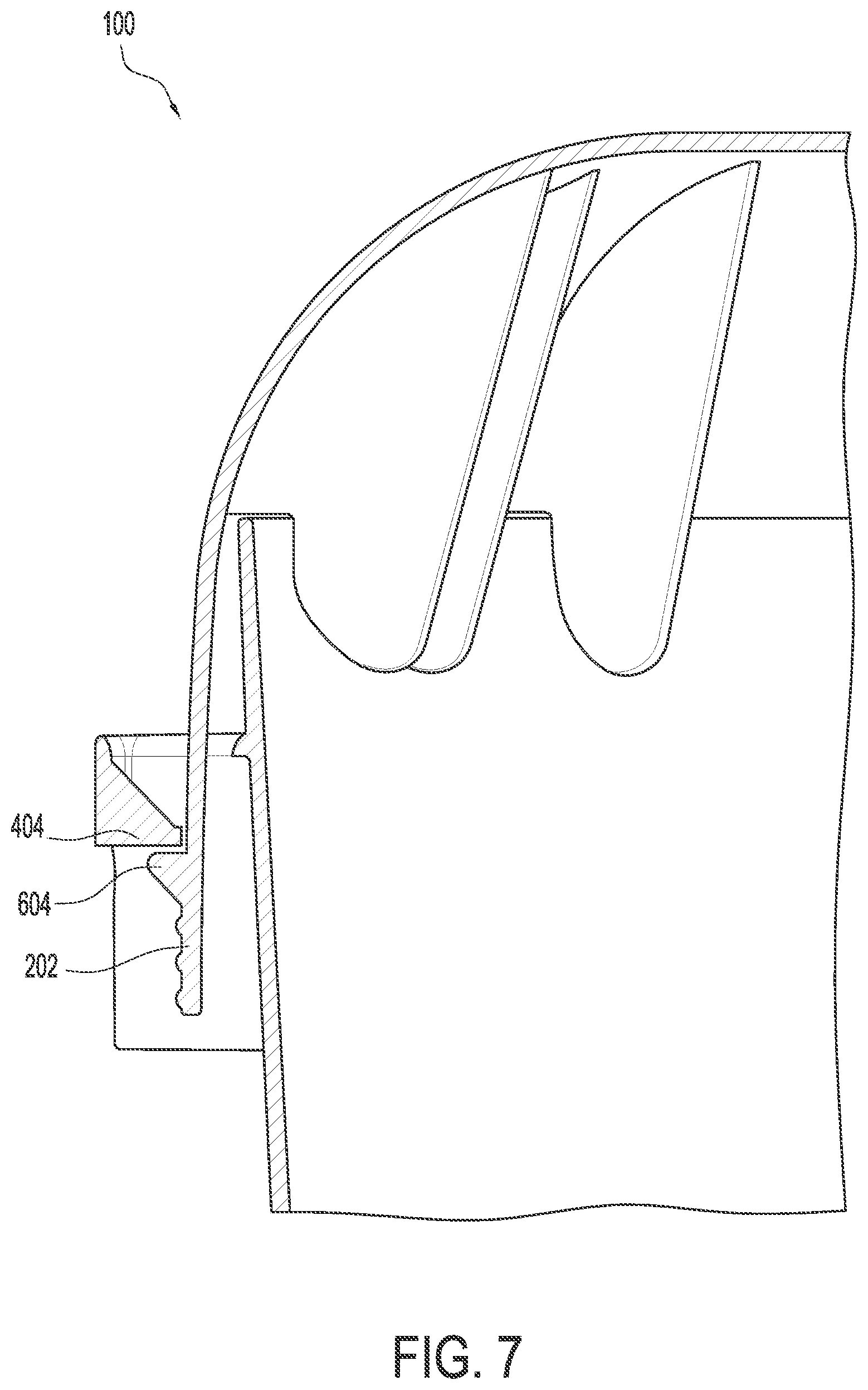 Patent US12098004 Figure 7 – Tamper evident tub
