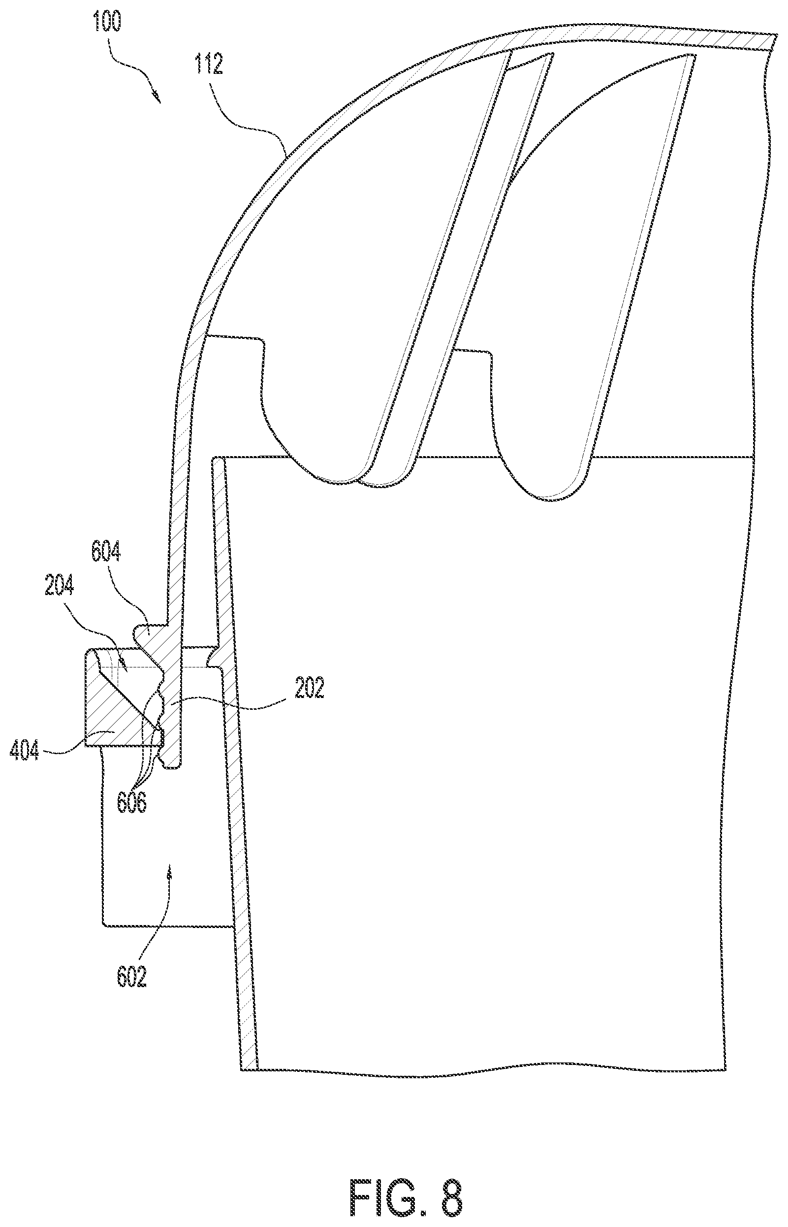 Patent US12098004 Figure 8 – Tamper evident tub