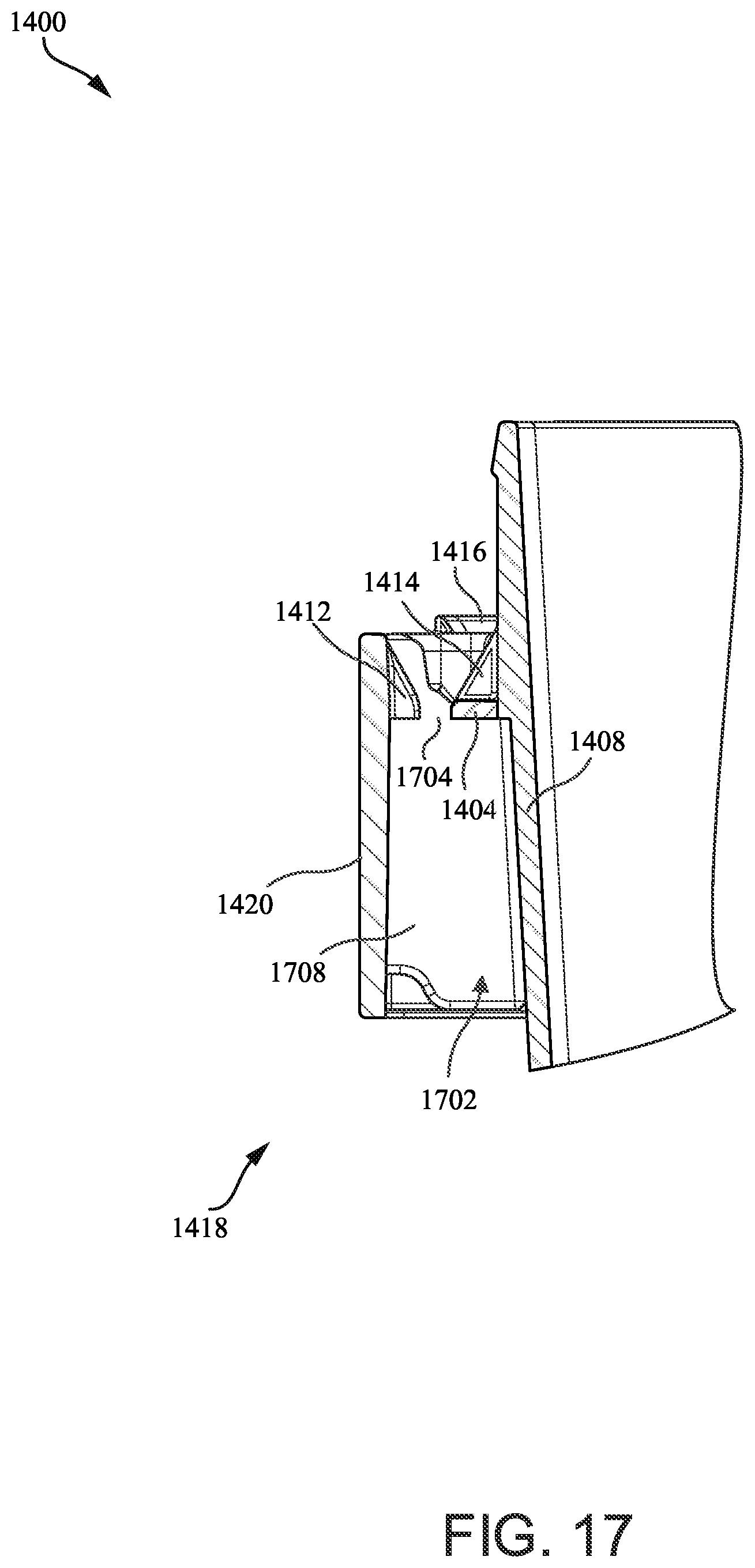 Patent US12098004 Figure 17 – Tamper evident tub