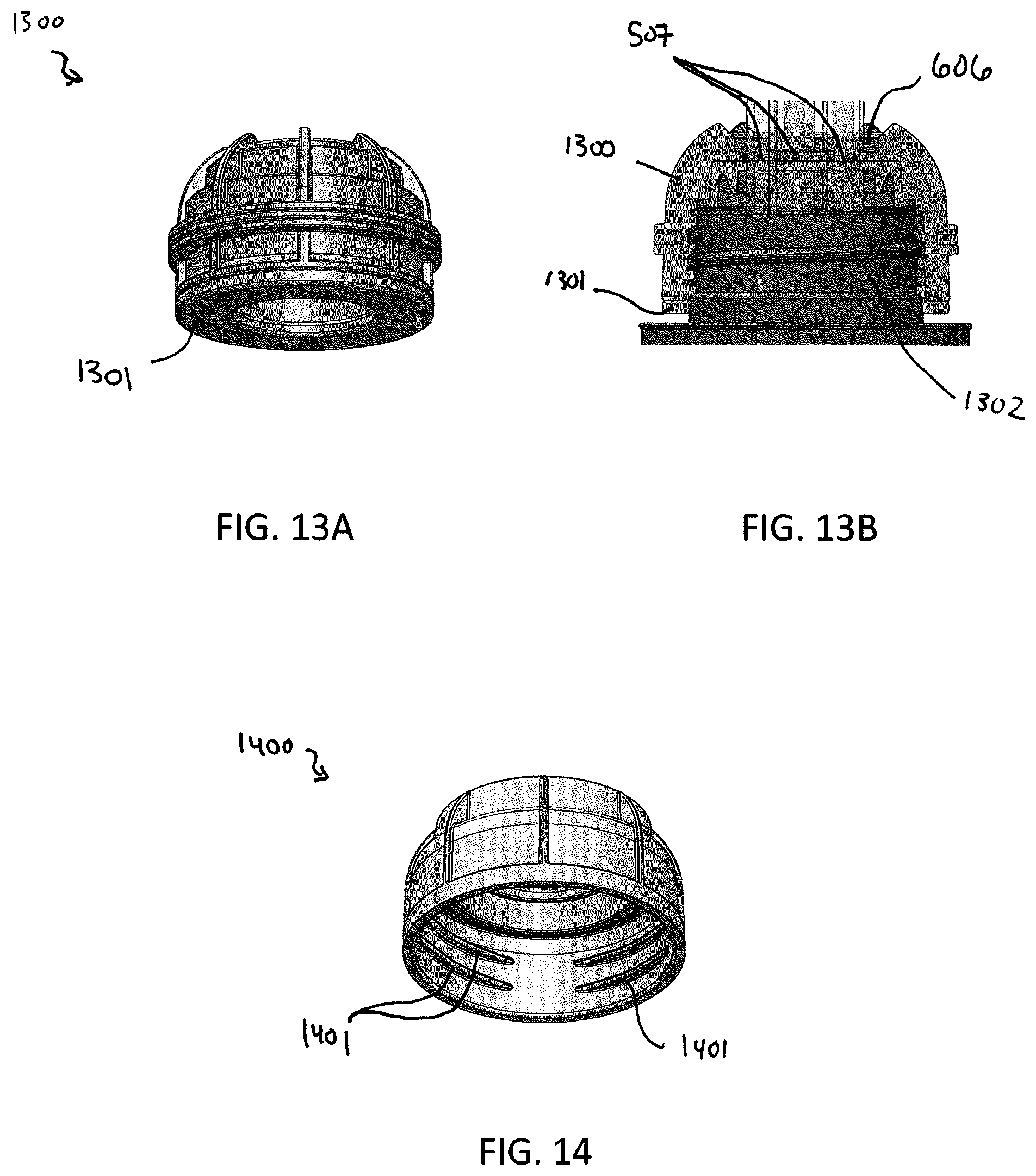 Patent US12098005 Figure 13 – Water bottle cap assemblies