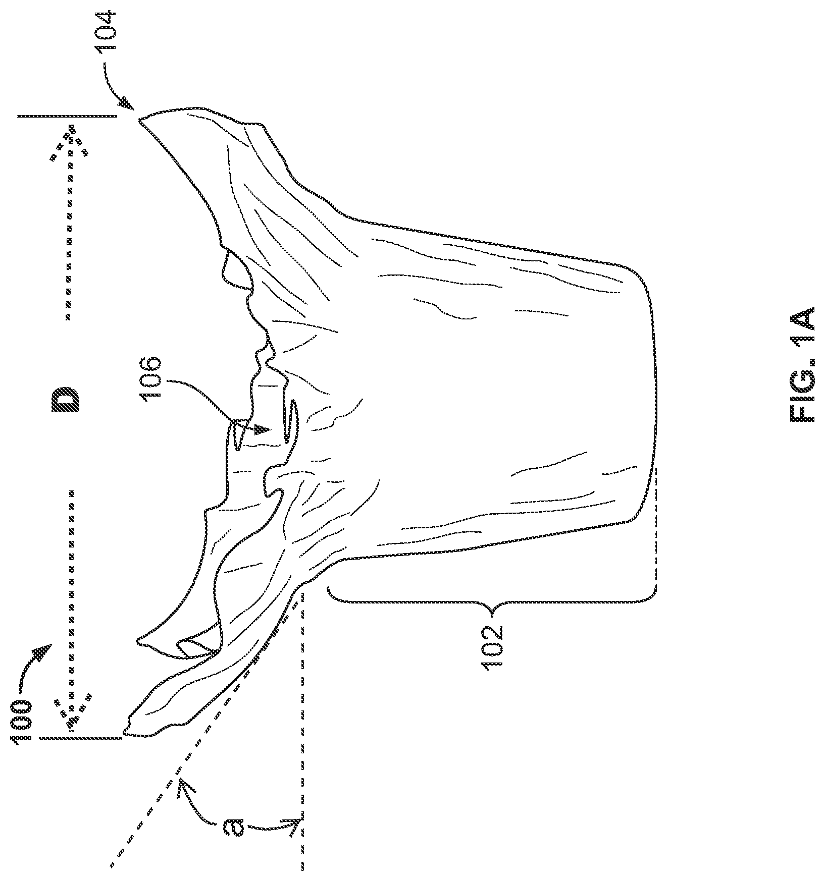 Patent US12098007 — Apparatus and method for packing and shipping formed wrapping sheets — Figure 1