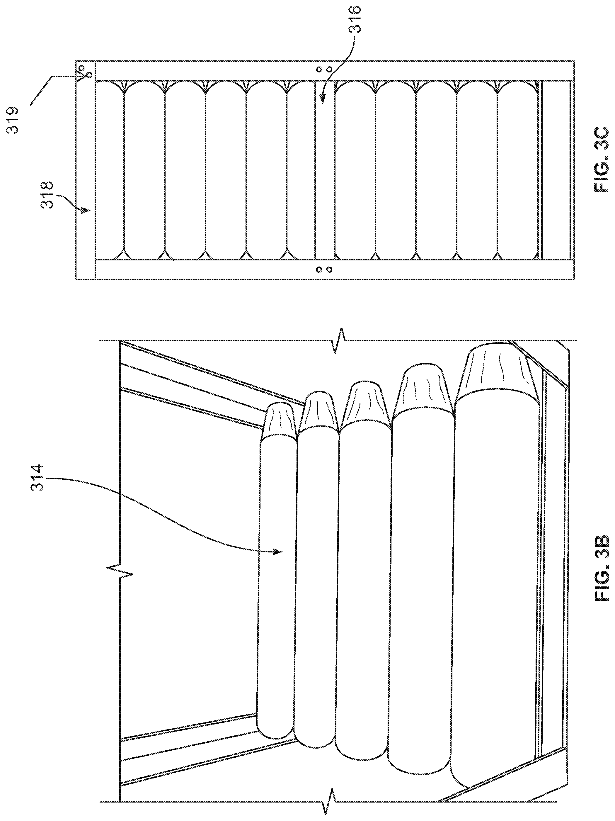 Patent US12098007 Figure 8 – Apparatus and method for packing and shipping formed wrapping sheets