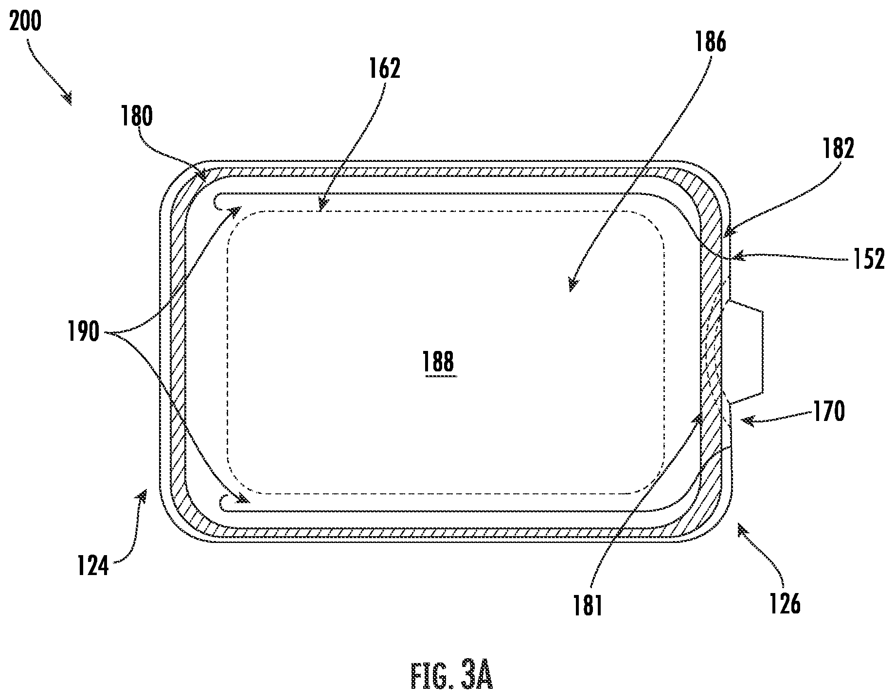 Patent US12098011 Figure 4 – Resealable lidding for rigid thermoformed tubs