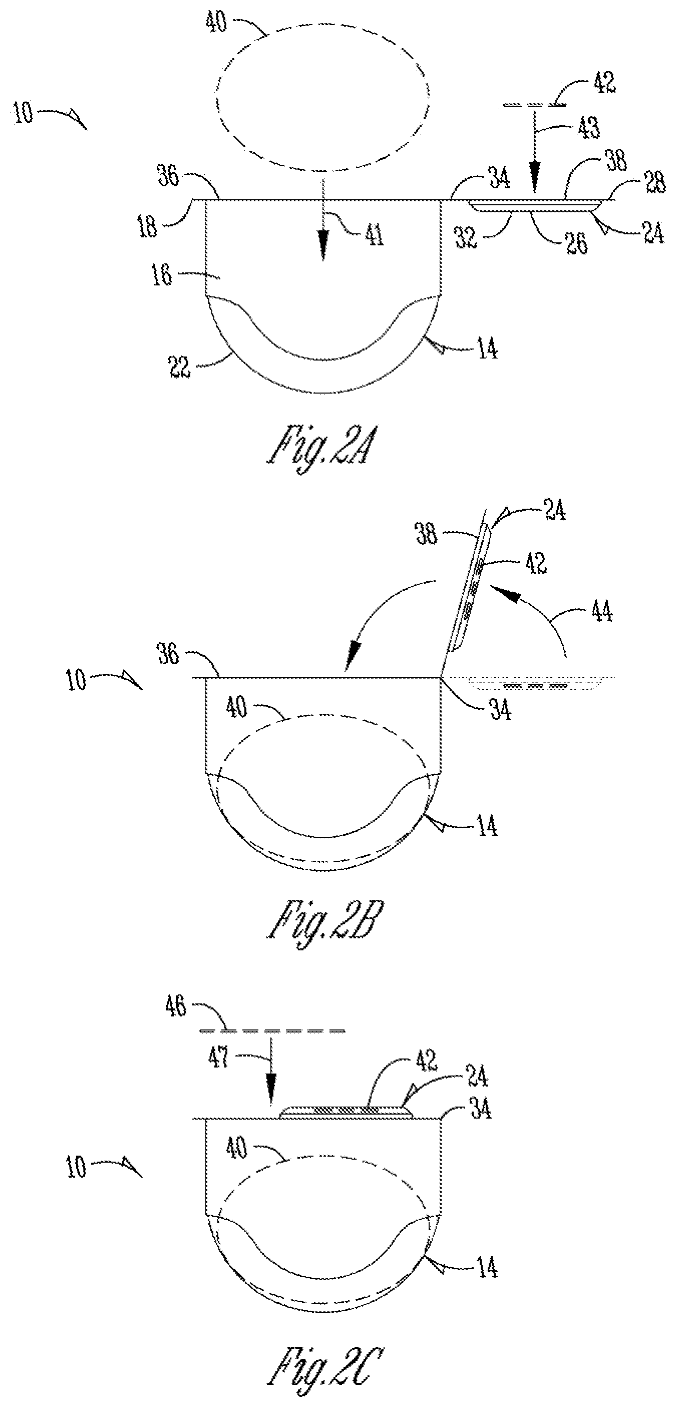 Patent US12098012 Figure 2 – Food product packaging