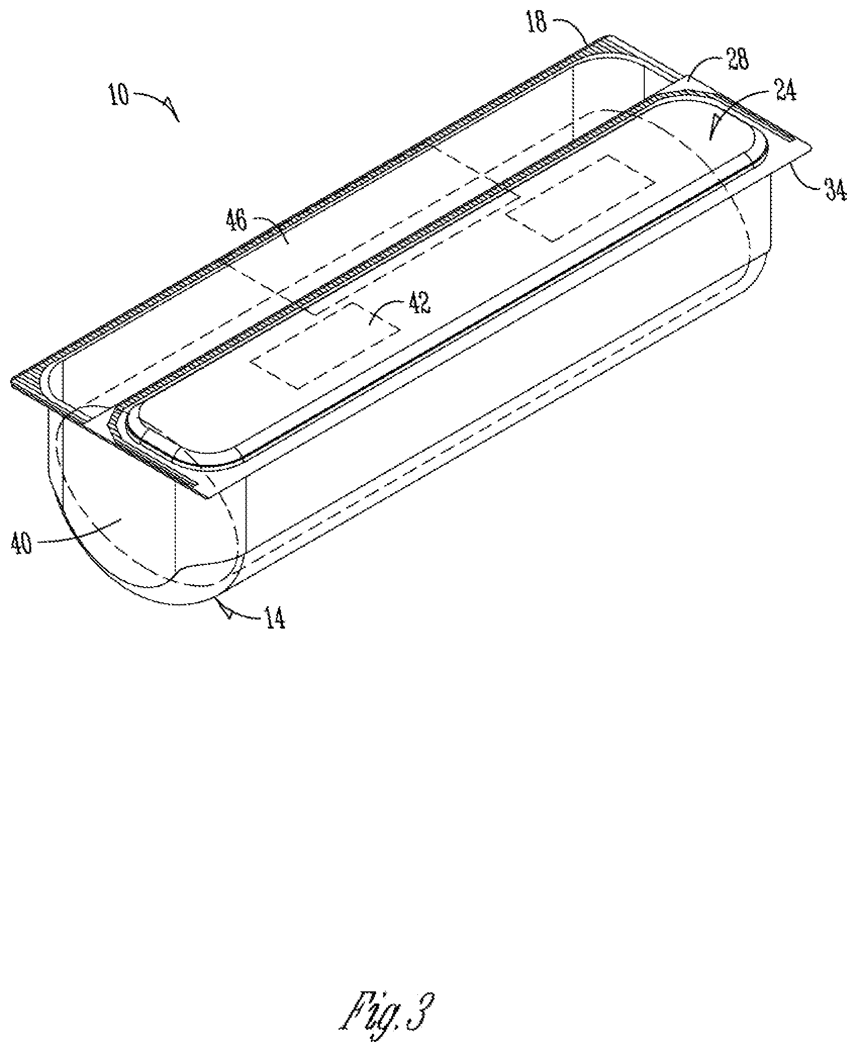 Patent US12098012 Figure 3 – Food product packaging