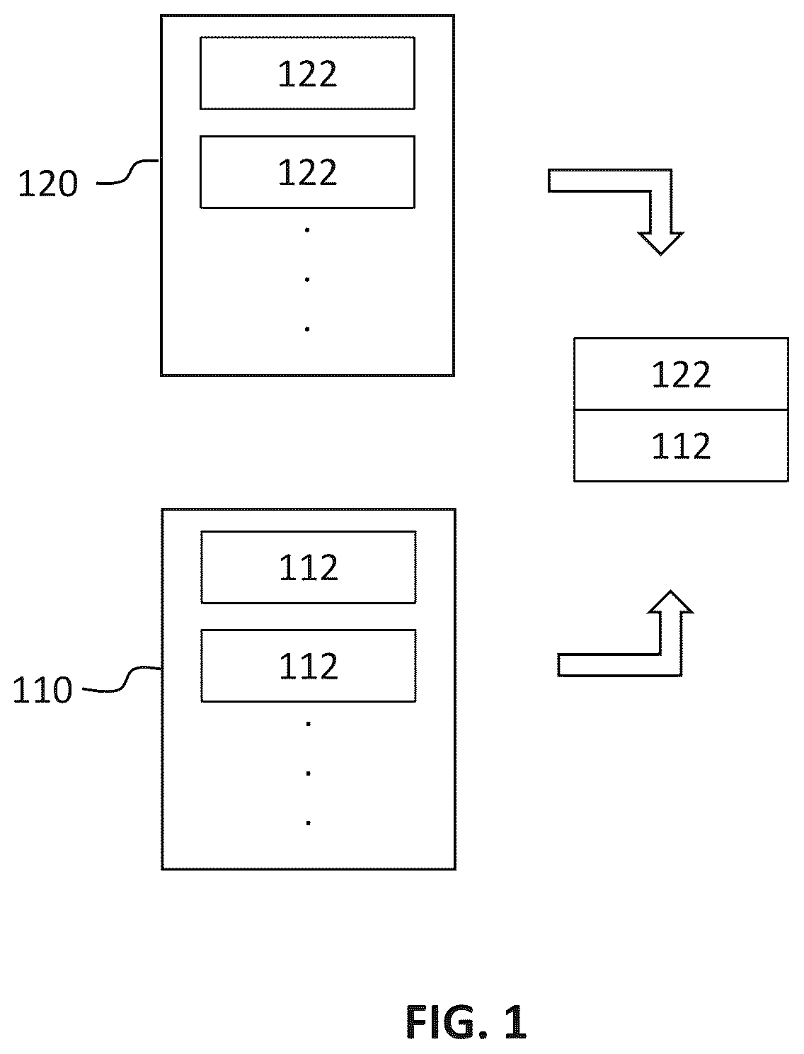 Patent US12098018 Figure 1 – Nesting structures for storage, transport, and assembly of drug dispensers and containers