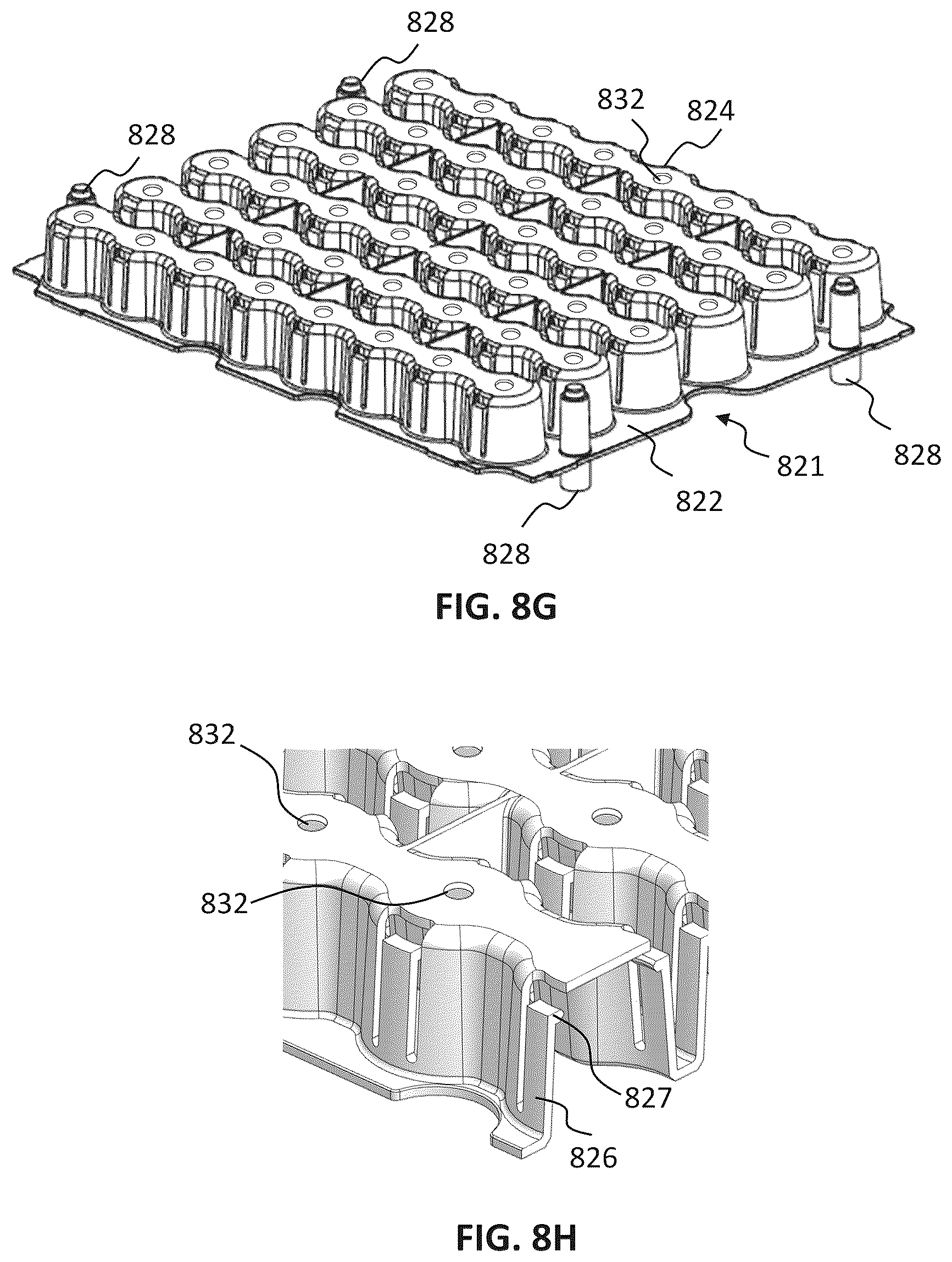 Patent US12098018 Figure 15 – Nesting structures for storage, transport, and assembly of drug dispensers and containers