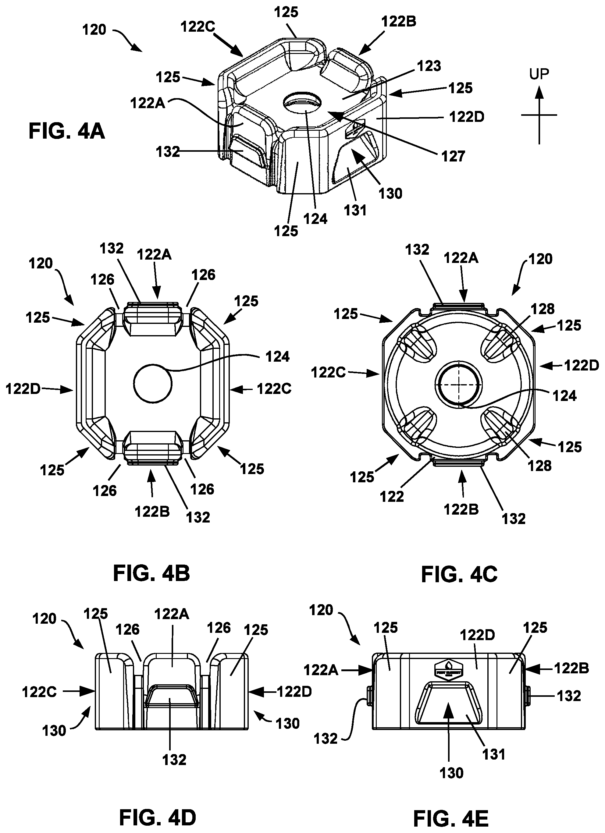 Patent US12098019 Figure 4 – System and components for receiving, storing, and dispensing fluids