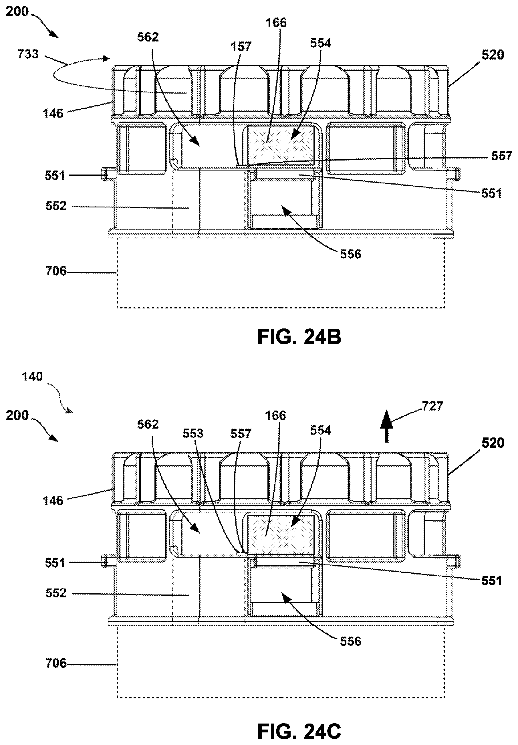 Patent US12098019 Figure 20 – System and components for receiving, storing, and dispensing fluids
