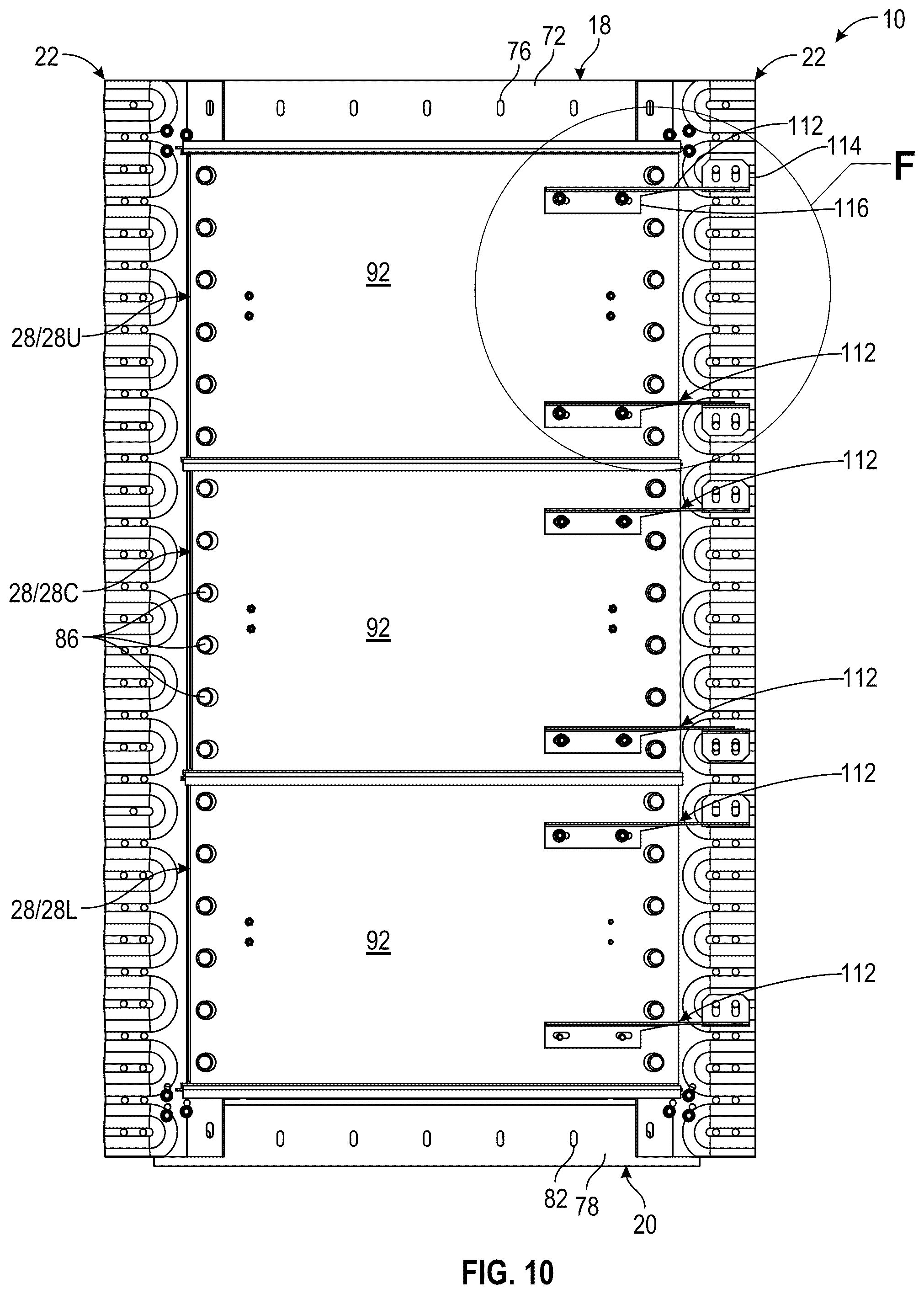 Patent US12098020 Figure 10 – Safety grain bin door latch system