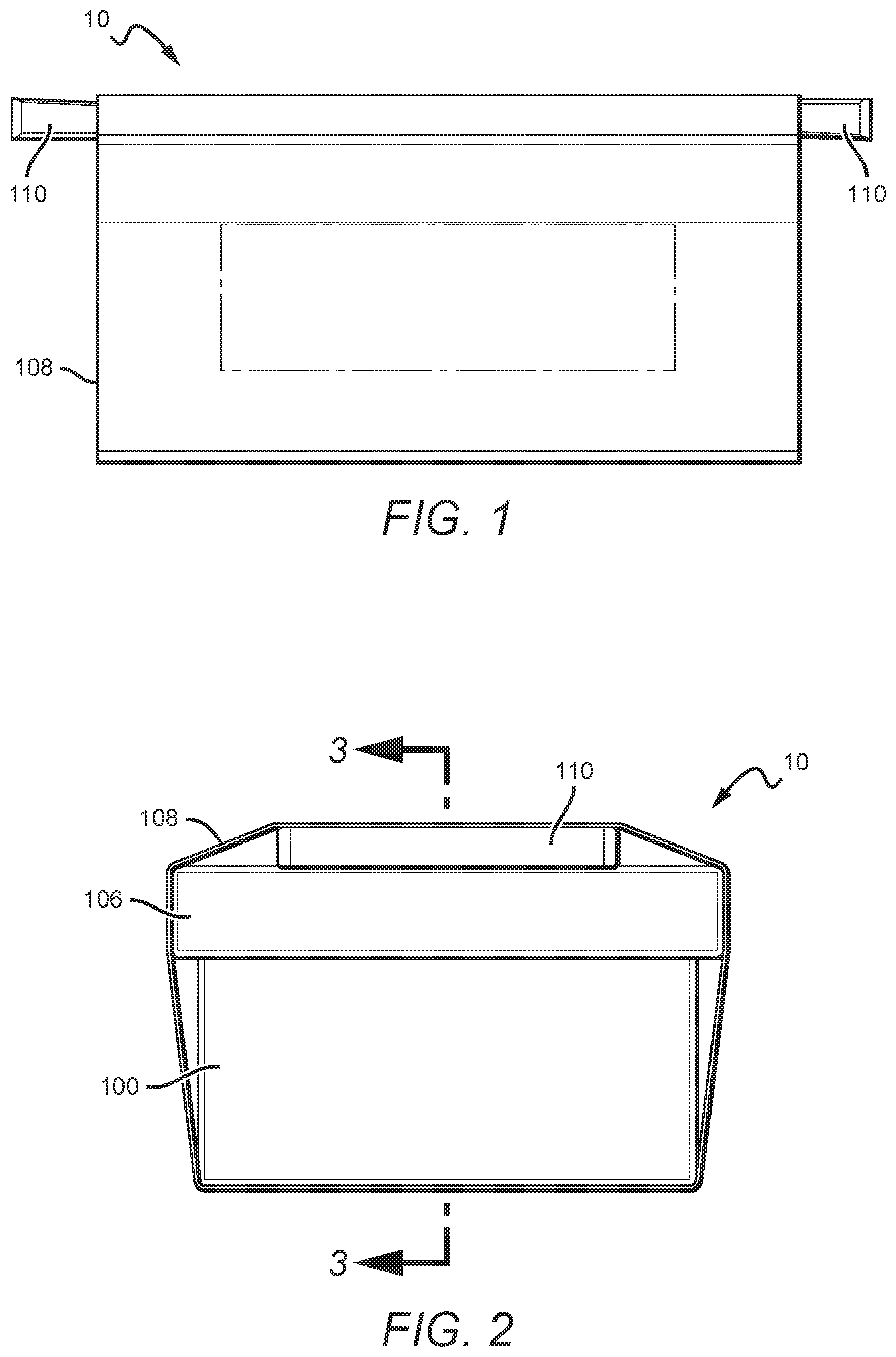 Patent US12098022 Figure 1 – Devices and methods for blast containment