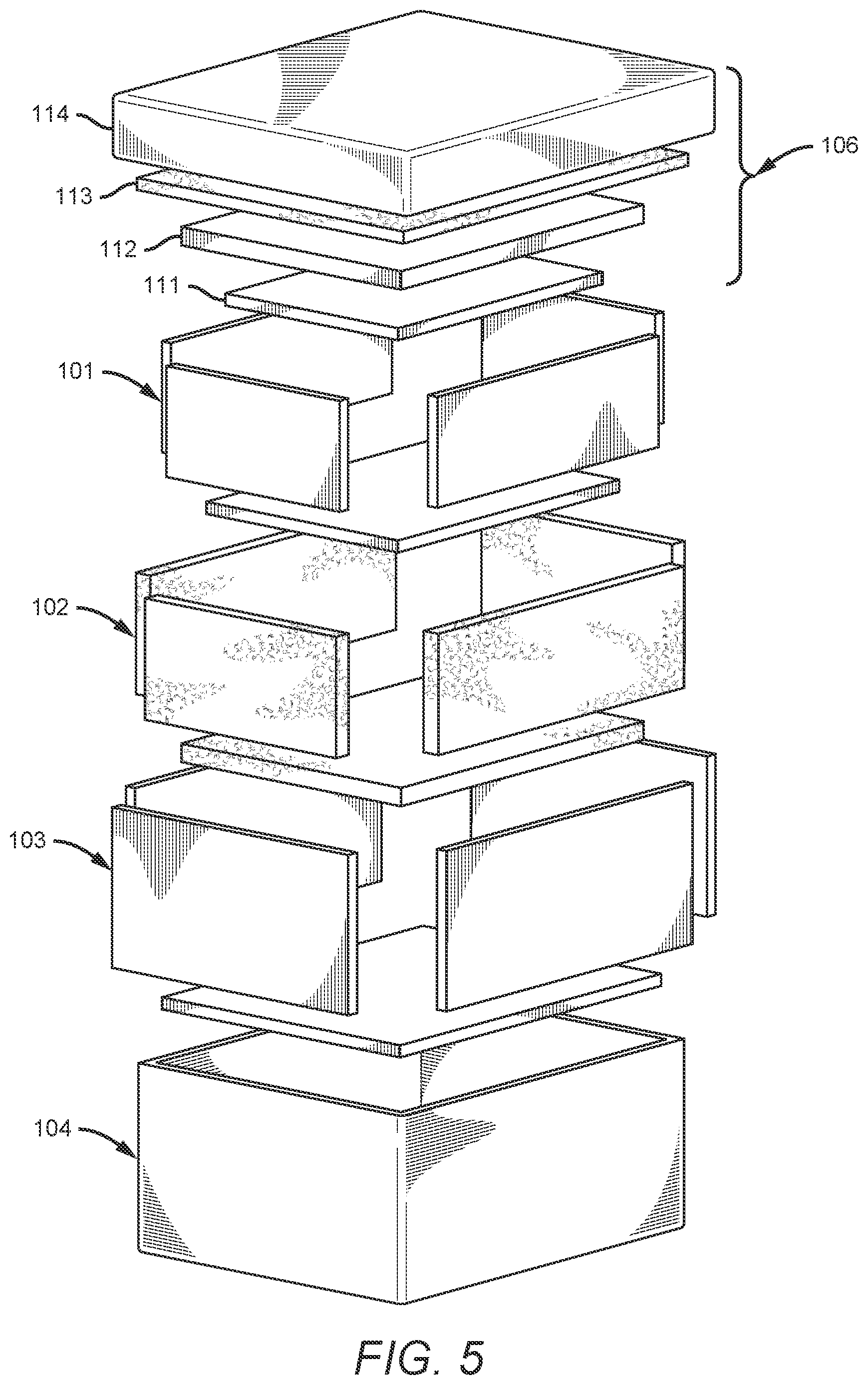 Patent US12098022 Figure 4 – Devices and methods for blast containment
