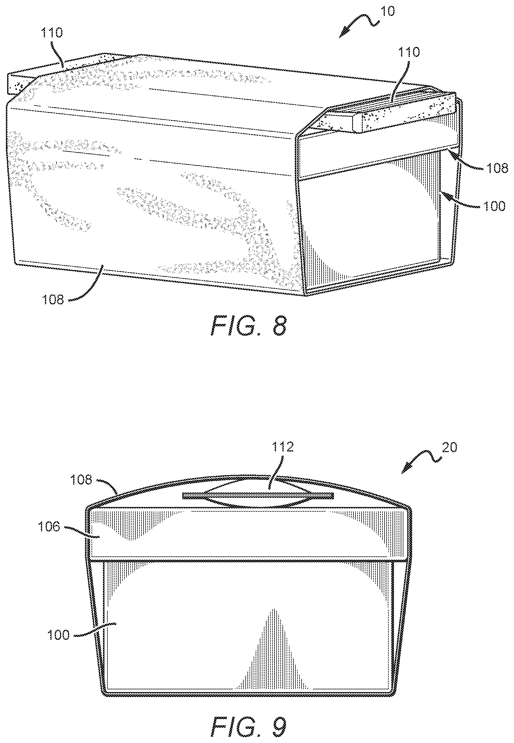 Patent US12098022 Figure 6 – Devices and methods for blast containment