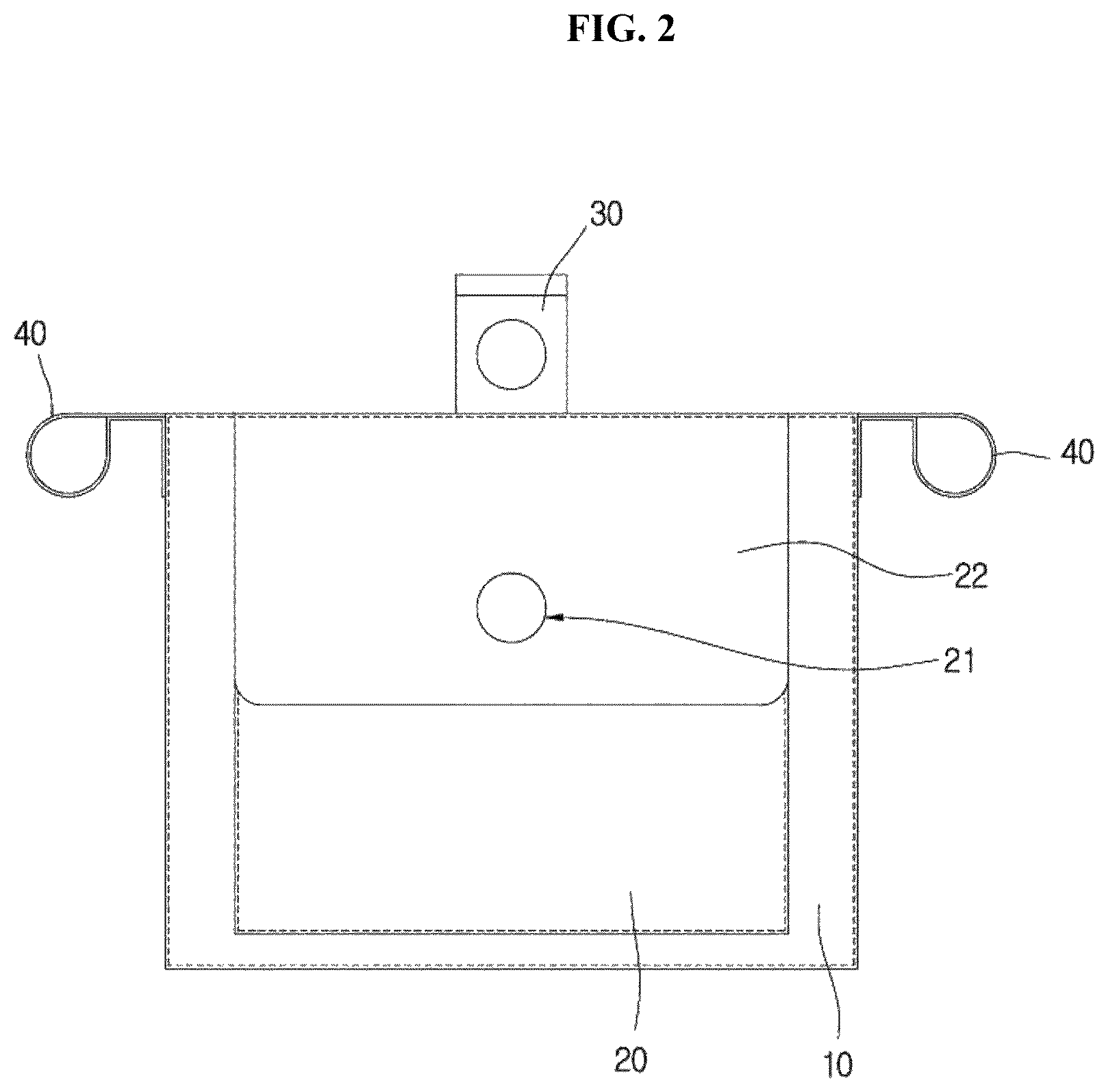 Patent US12098023 Figure 2 – Portable carrier bag for disposing pet waste