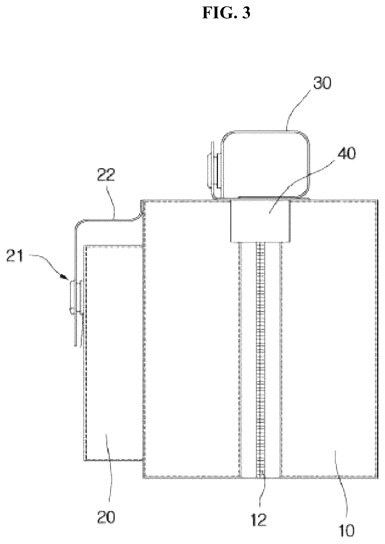 Patent US12098023 Figure 3 – Portable carrier bag for disposing pet waste