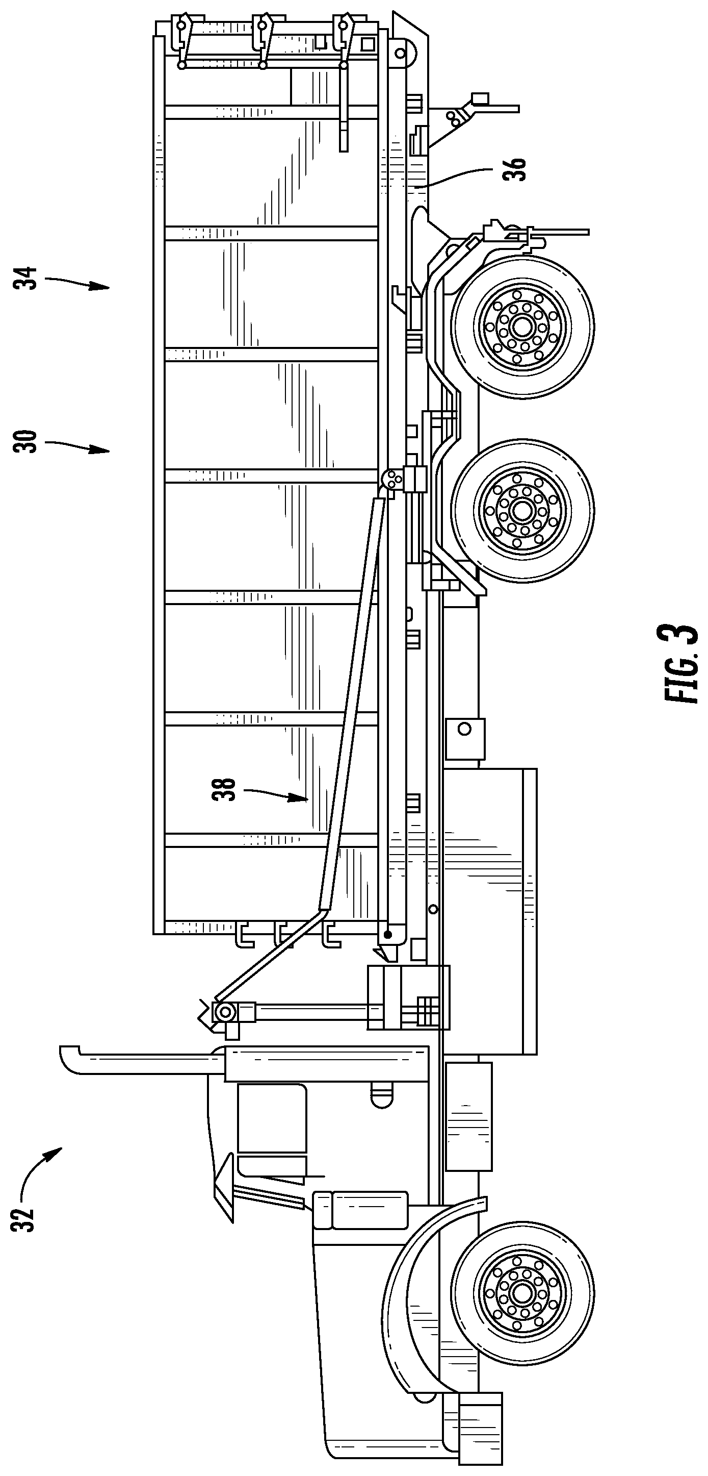 Patent US12098024 Figure 3 – Refuse container having modular side walls
