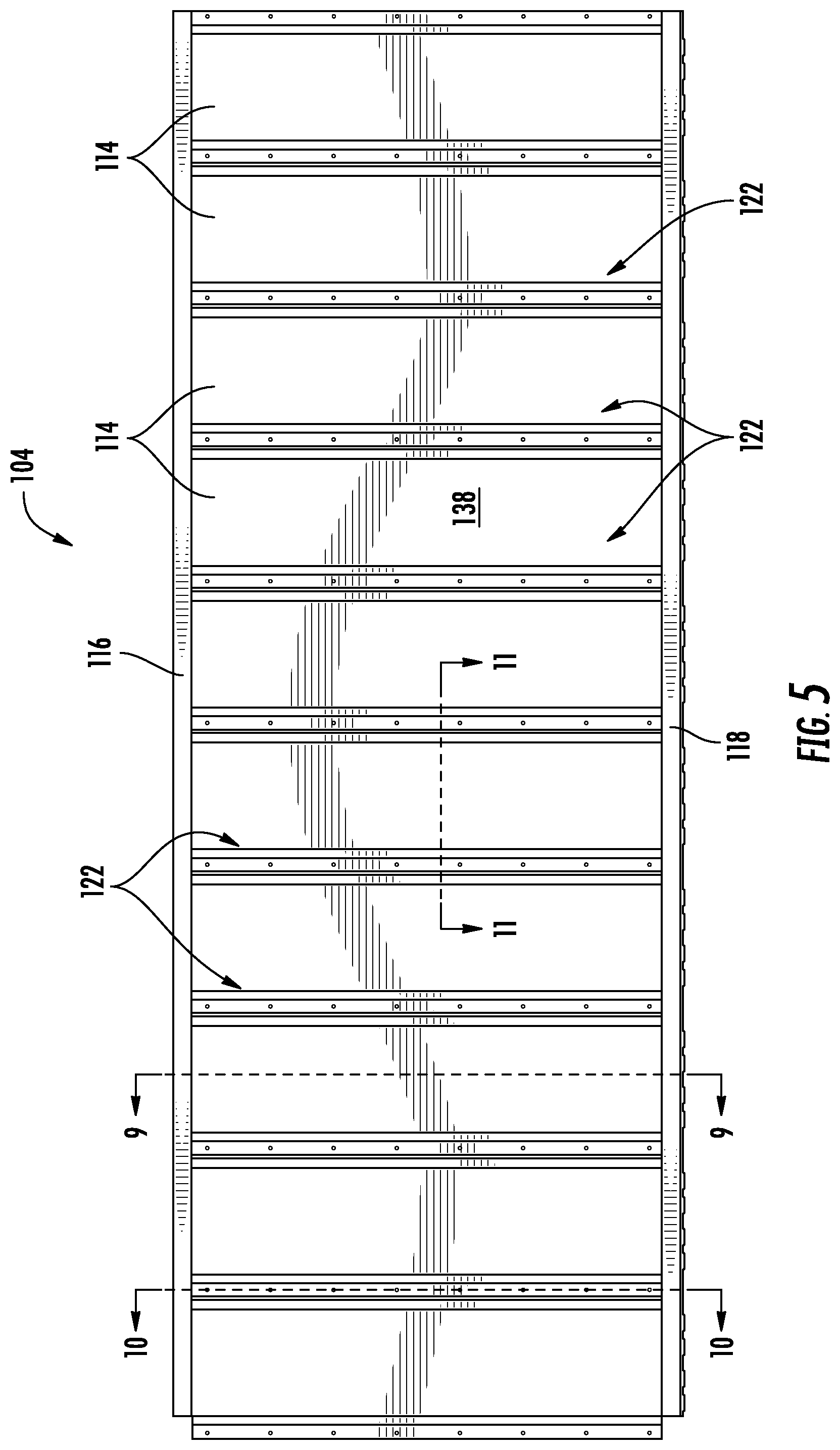 Patent US12098024 Figure 5 – Refuse container having modular side walls