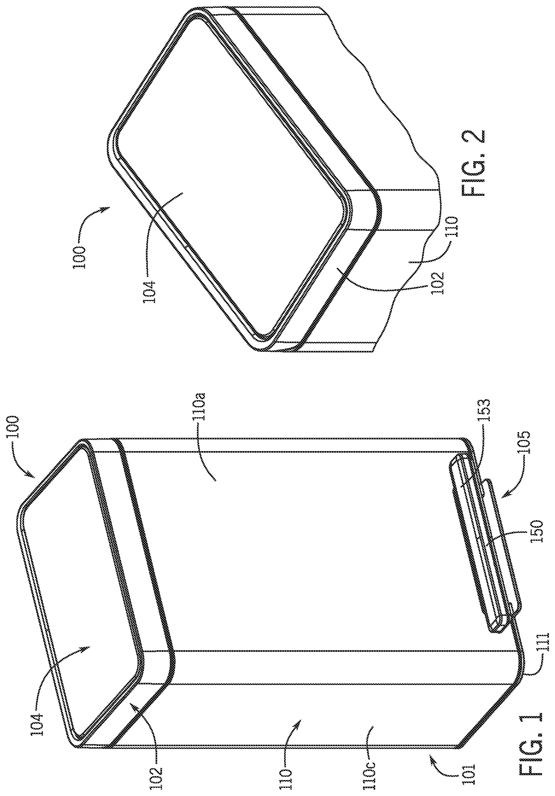Patent US12098025 Figure 1 – Trash can