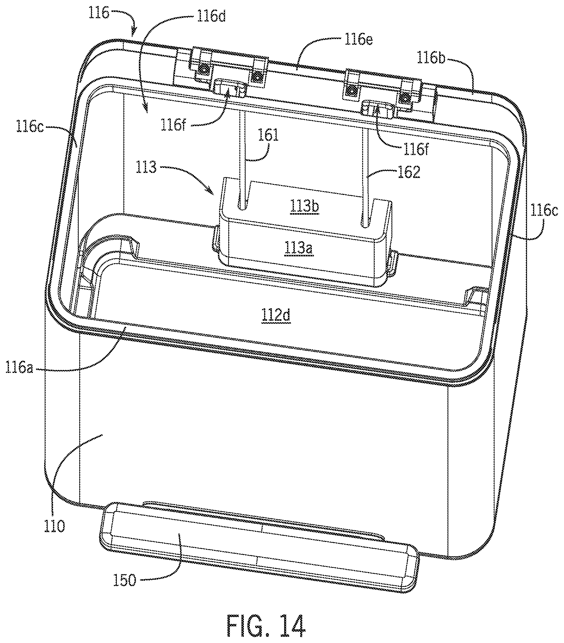 Patent US12098025 Figure 8 – Trash can