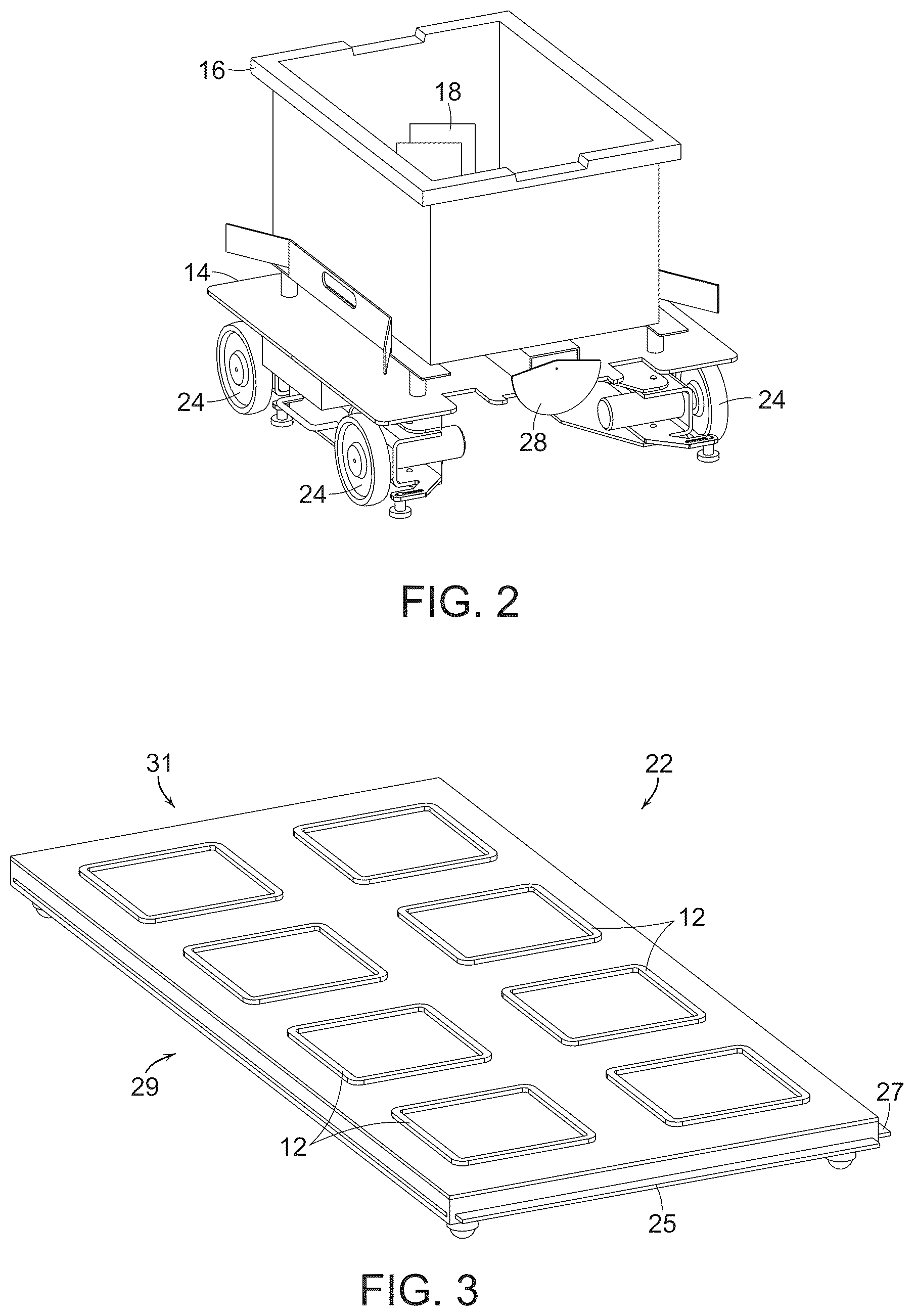 Patent US12098027 Figure 2 – Maintenance systems for use in systems and methods for processing objects including mobile matrix carrier systems
