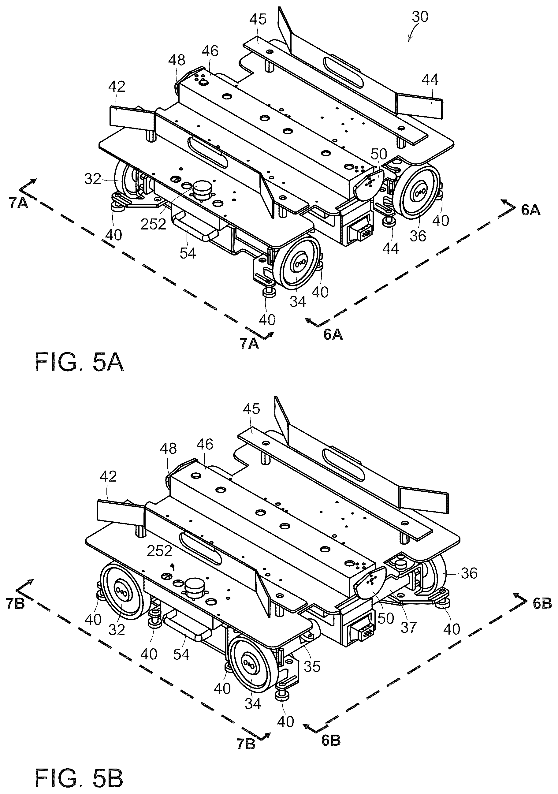 Patent US12098027 Figure 4 – Maintenance systems for use in systems and methods for processing objects including mobile matrix carrier systems