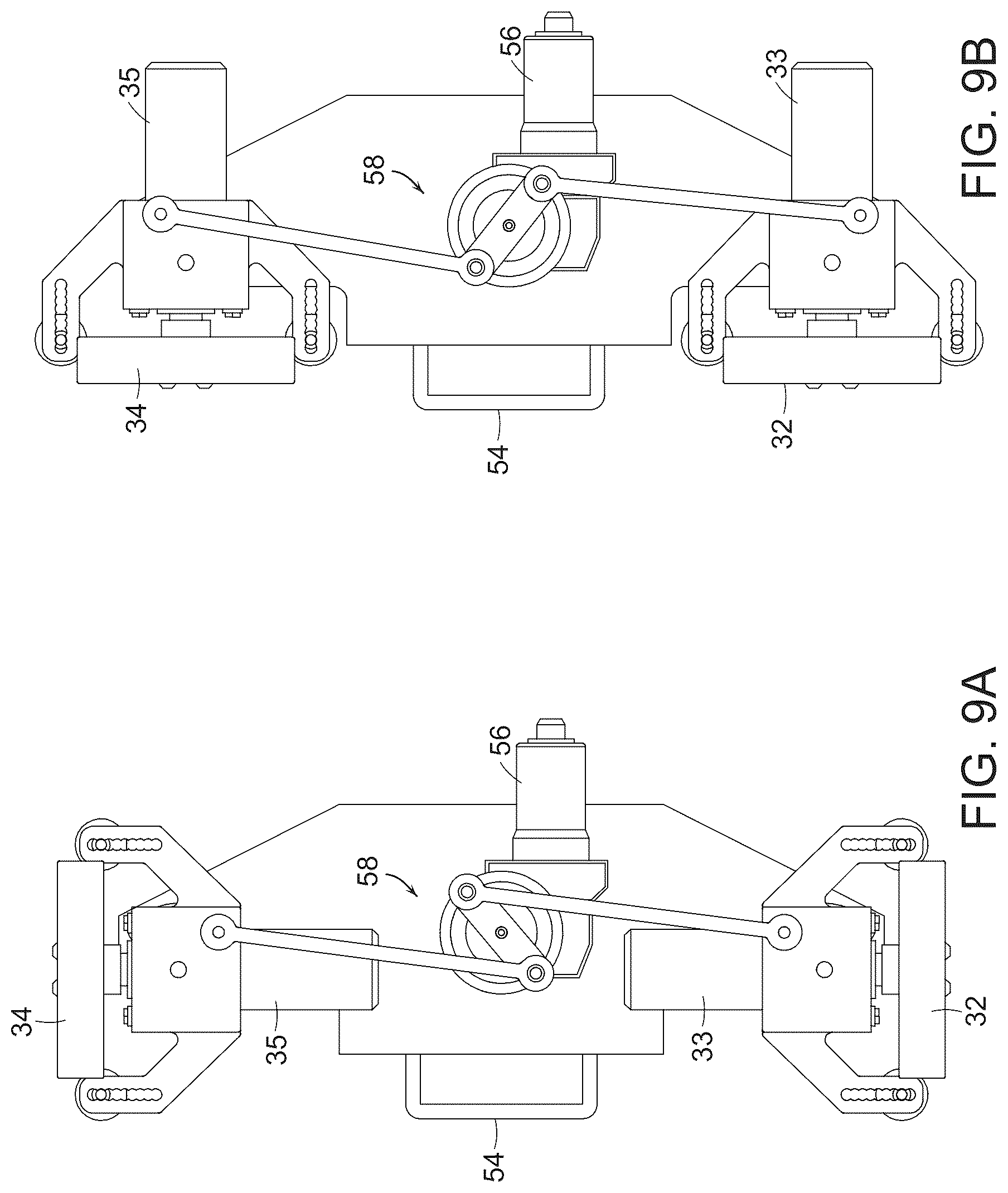 Patent US12098027 Figure 8 – Maintenance systems for use in systems and methods for processing objects including mobile matrix carrier systems