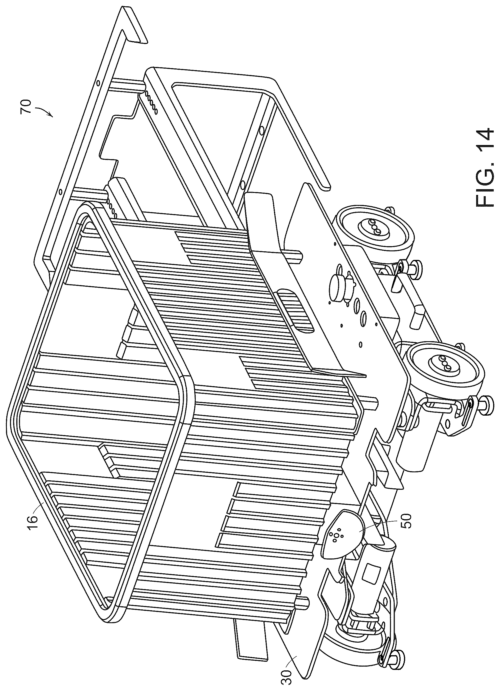 Patent US12098027 Figure 13 – Maintenance systems for use in systems and methods for processing objects including mobile matrix carrier systems