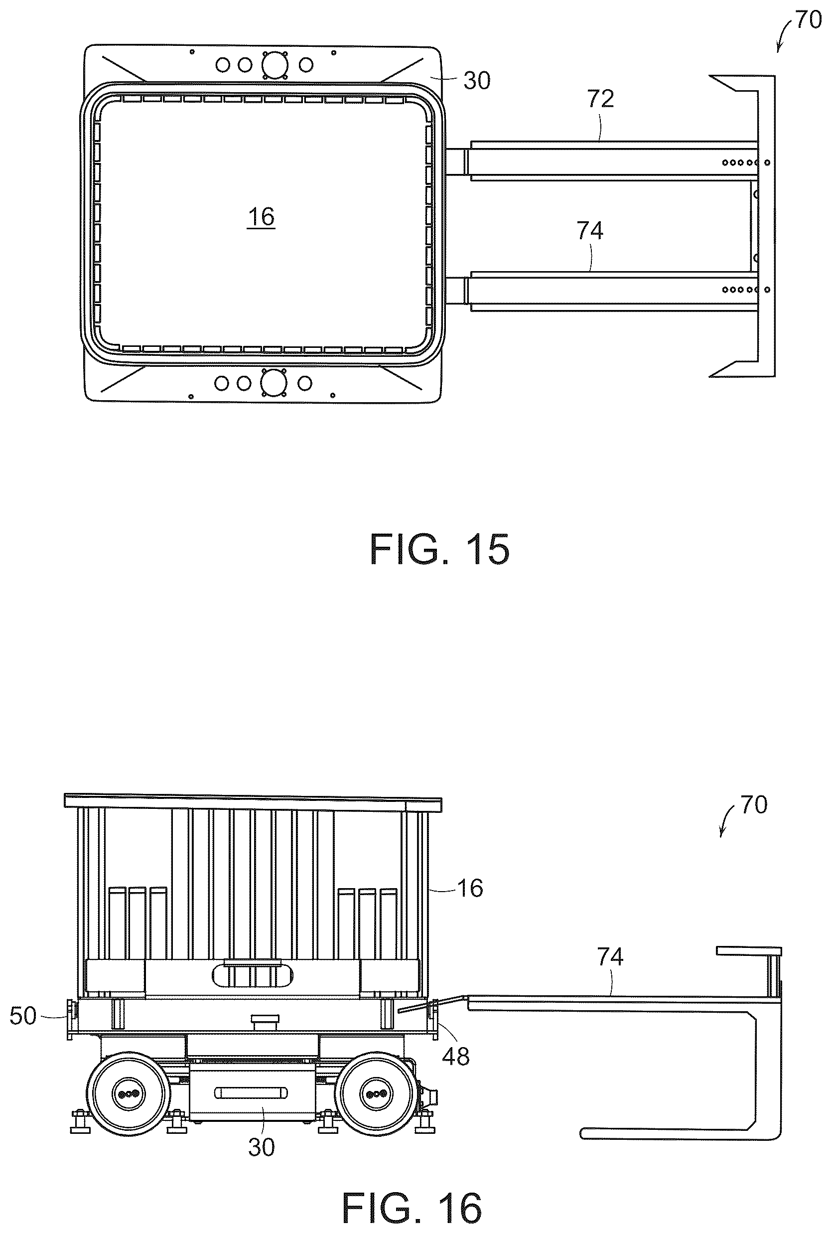 Patent US12098027 Figure 14 – Maintenance systems for use in systems and methods for processing objects including mobile matrix carrier systems