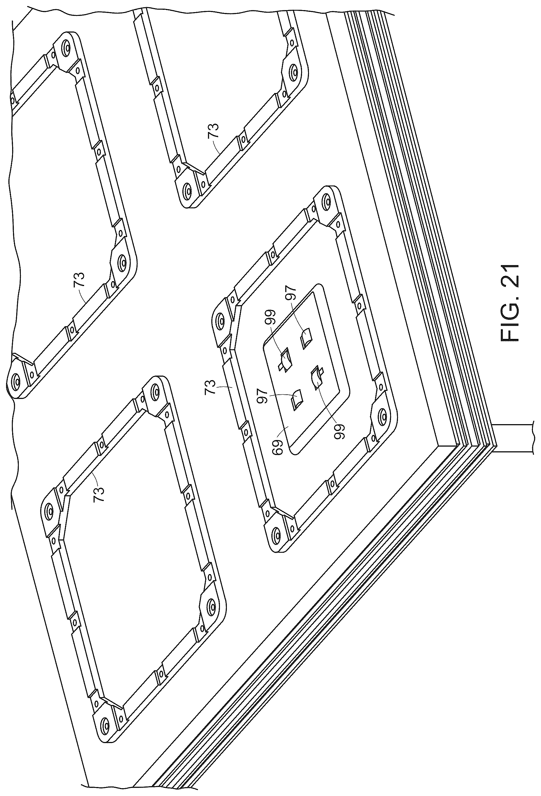 Patent US12098027 Figure 19 – Maintenance systems for use in systems and methods for processing objects including mobile matrix carrier systems