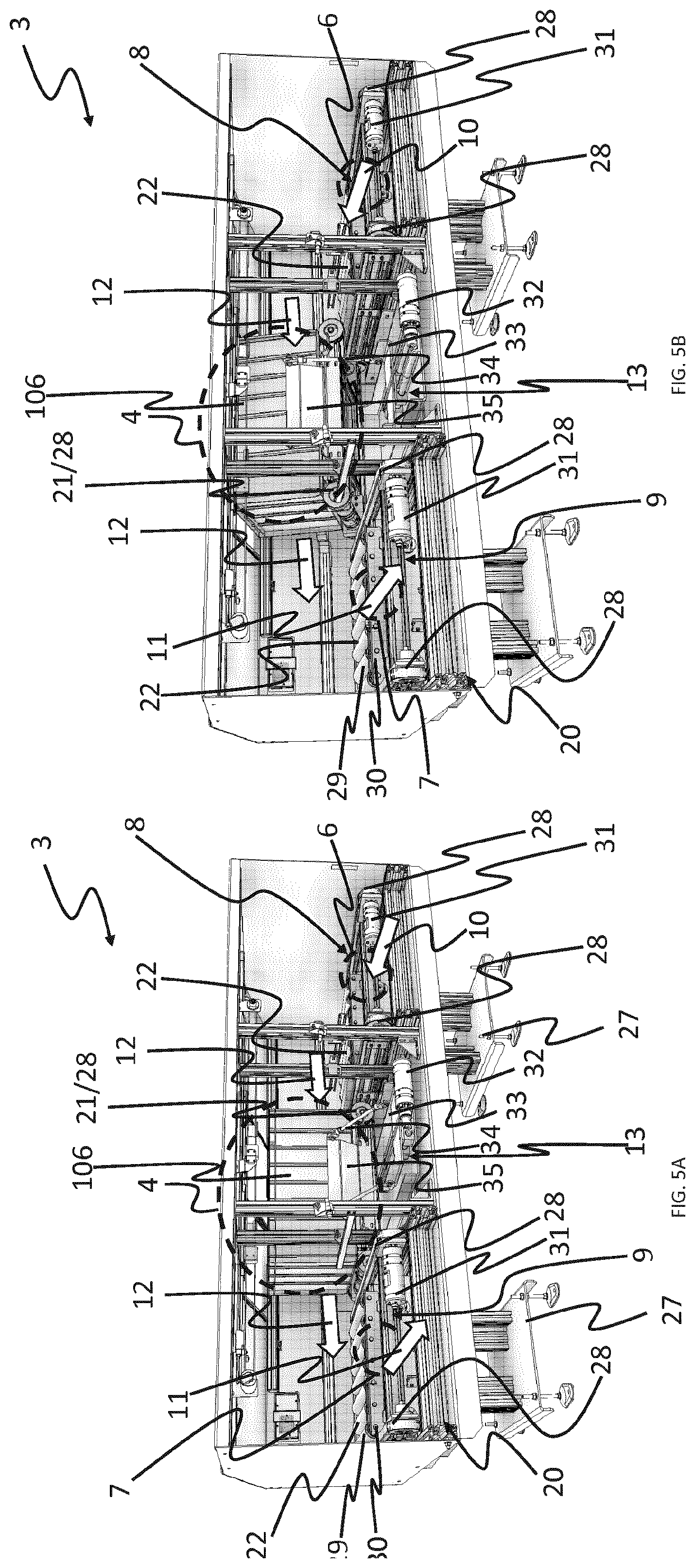 Patent US12098029 Figure 5 – Access station for picking storage containers
