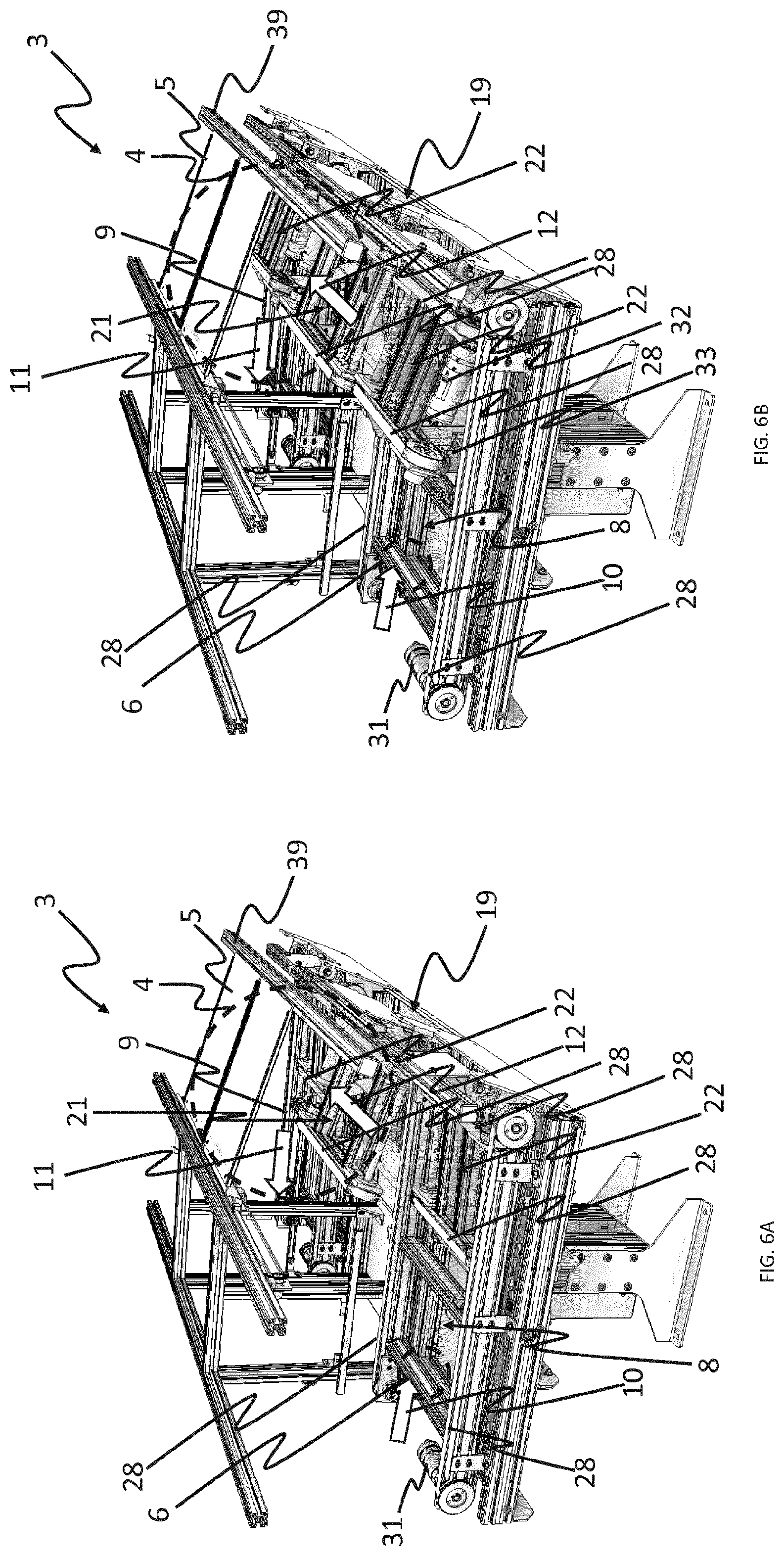 Patent US12098029 Figure 6 – Access station for picking storage containers