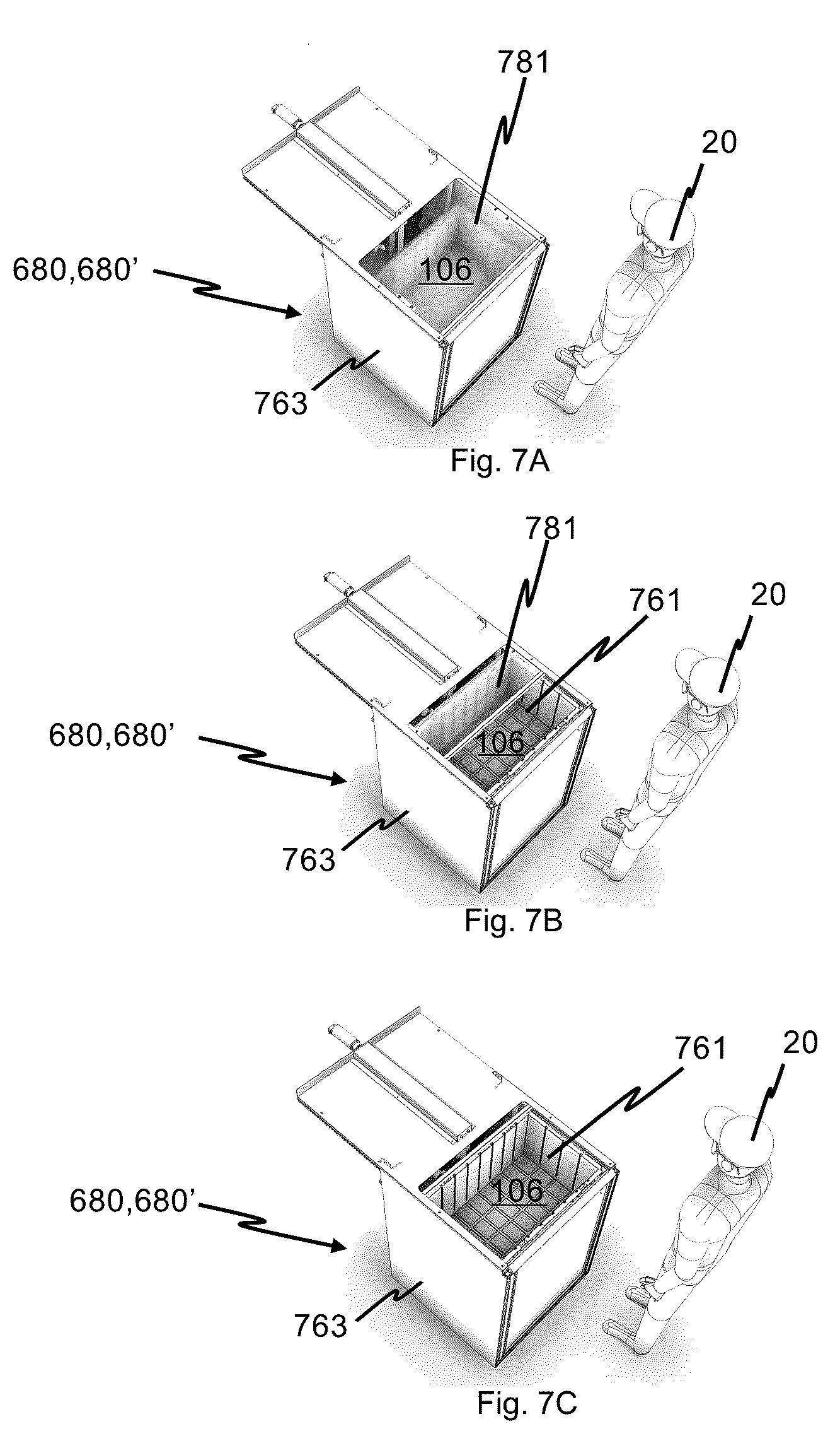 Patent US12098030 Figure 6 – Vehicle lift for an automated storage and retrieval system